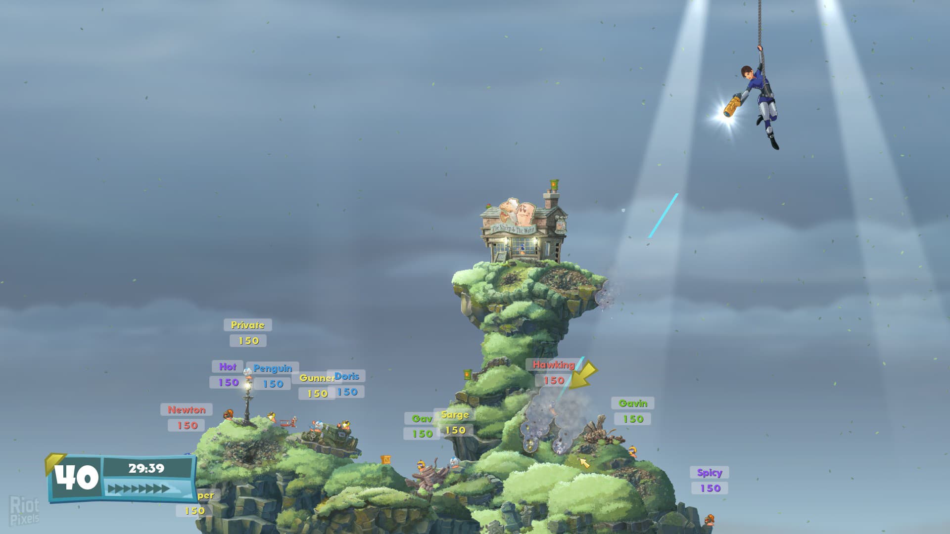 Worms W.M.D. + All-Stars DLC + Wormhole Update screenshot 4