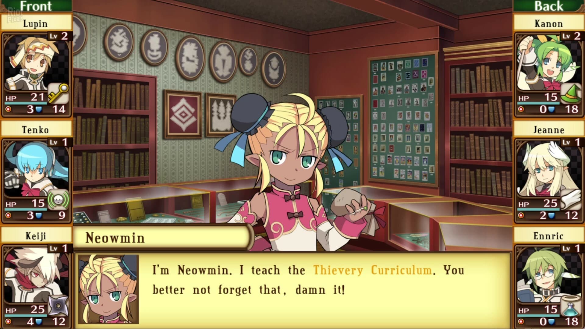 Class of Heroes: Anniversary Edition screenshot 1