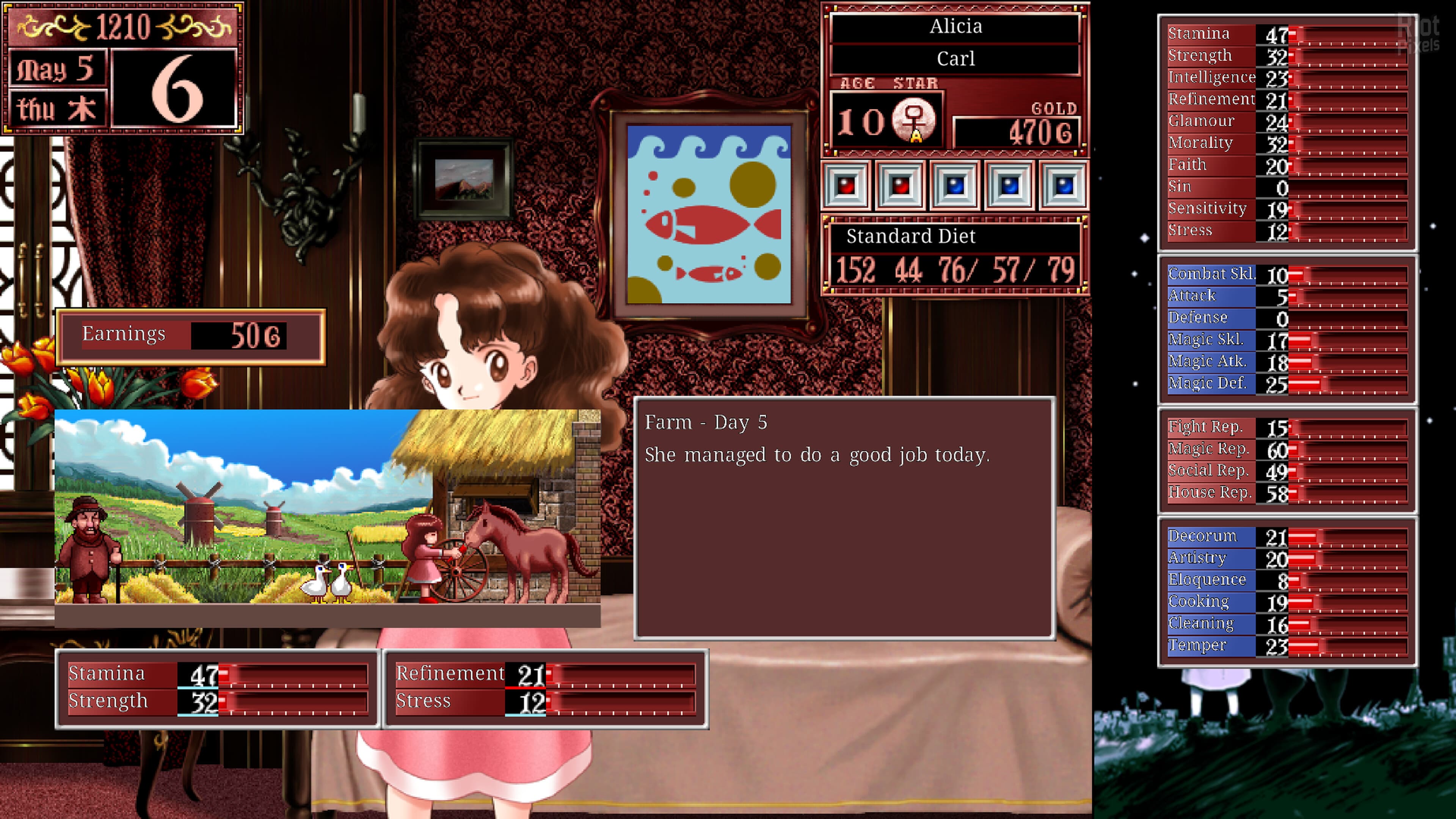Princess Maker 2 Regeneration – Build 14106110 screenshot 2