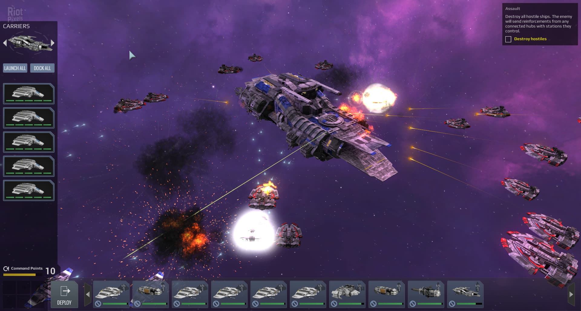 Dust Fleet – v6.0 (The Sector Assault Update) screenshot 1