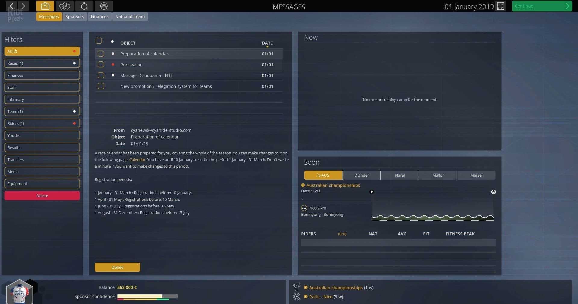 Pro Cycling Manager 2019 – v1.0.2.3 + WorldDB Mod v0.2 screenshot 4