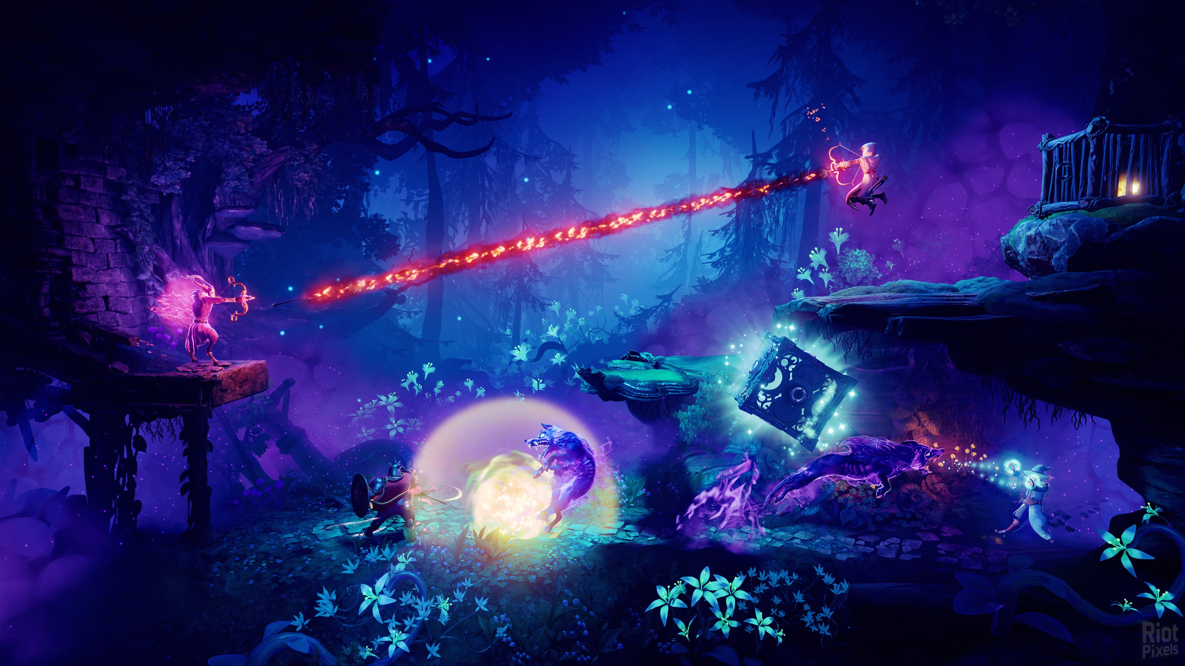 Trine 4: The Nightmare Prince – v1.0.0 (build 8549)/Update 10 + 2 DLCs + Multiplayer screenshot 3