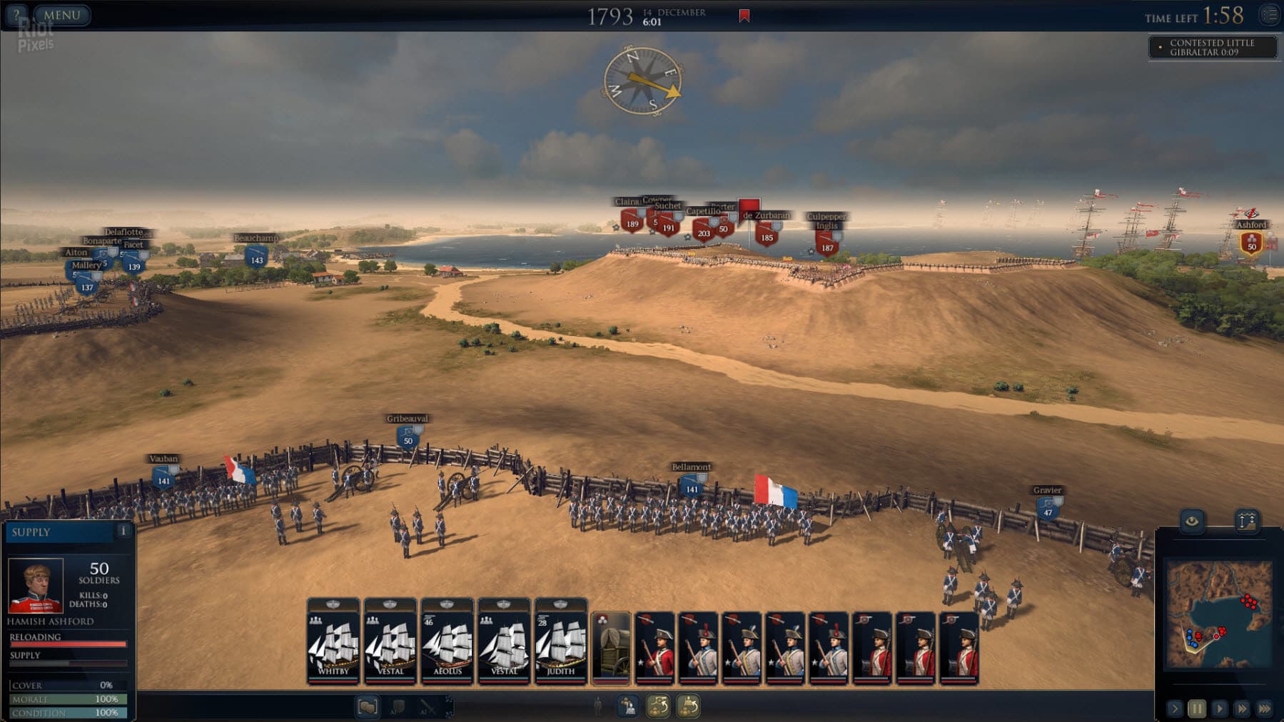 Ultimate Admiral: Age of Sail – v1.0.0 rev.37327 + Barbary War DLC screenshot 5