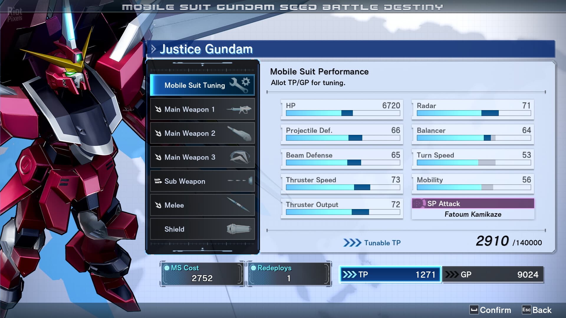 MOBILE SUIT GUNDAM SEED BATTLE DESTINY REMASTERED, v1.0.1 screenshot 2