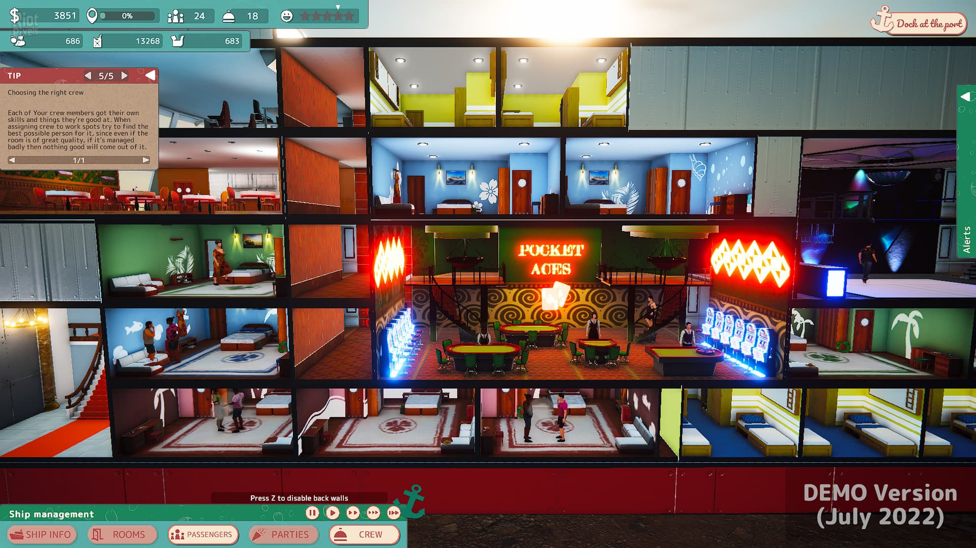Cruise Ship Manager – v1.0.6 screenshot 1