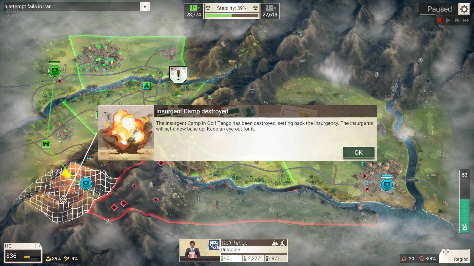 Rebel Inc: Escalation – v1.0 screenshot 4