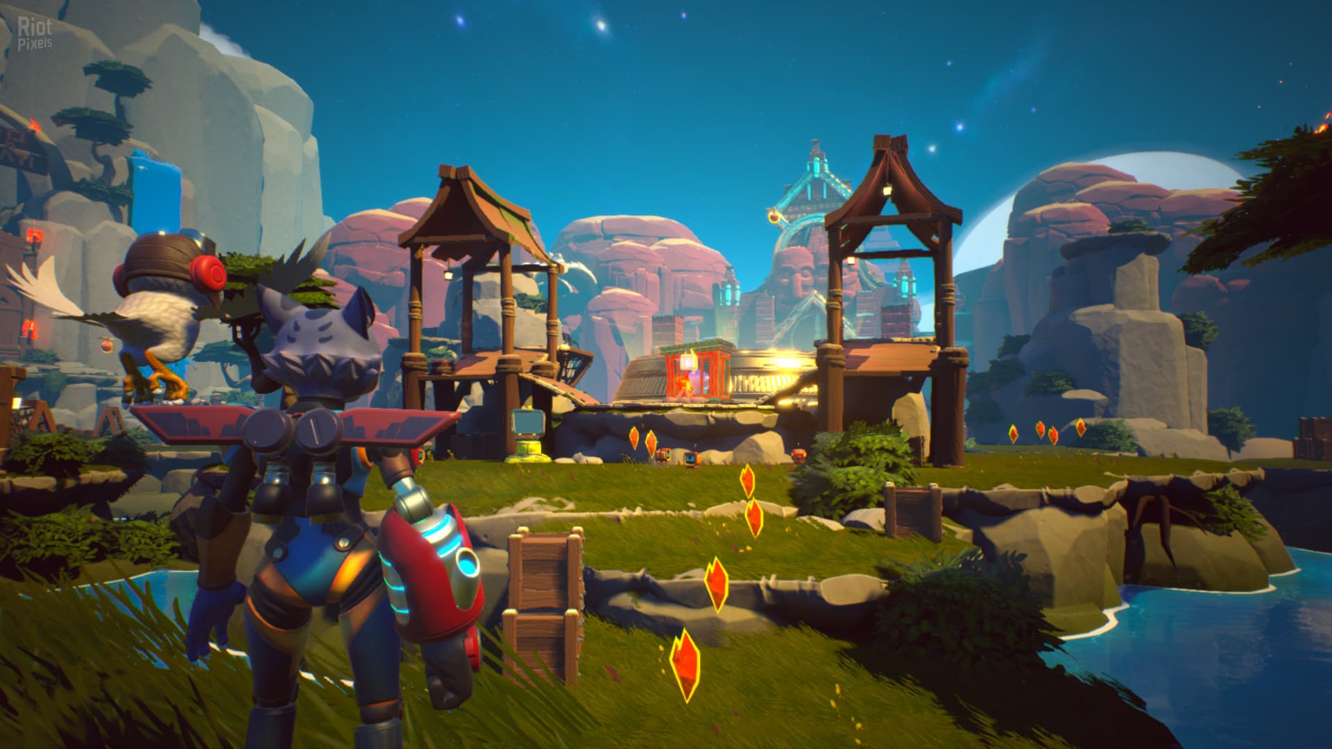 Skylar & Plux: Adventure On Clover Island screenshot 2