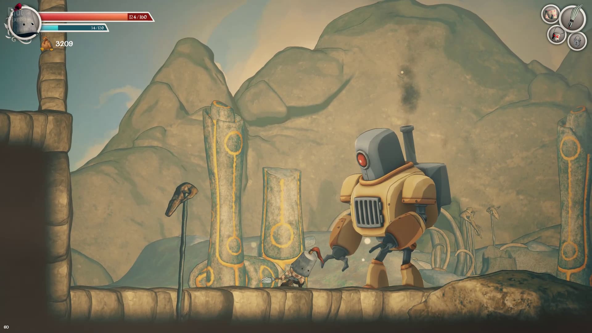 Clunky Hero: Game, Art and Music Bundle – v1.0.2 + Bonus Content screenshot 1