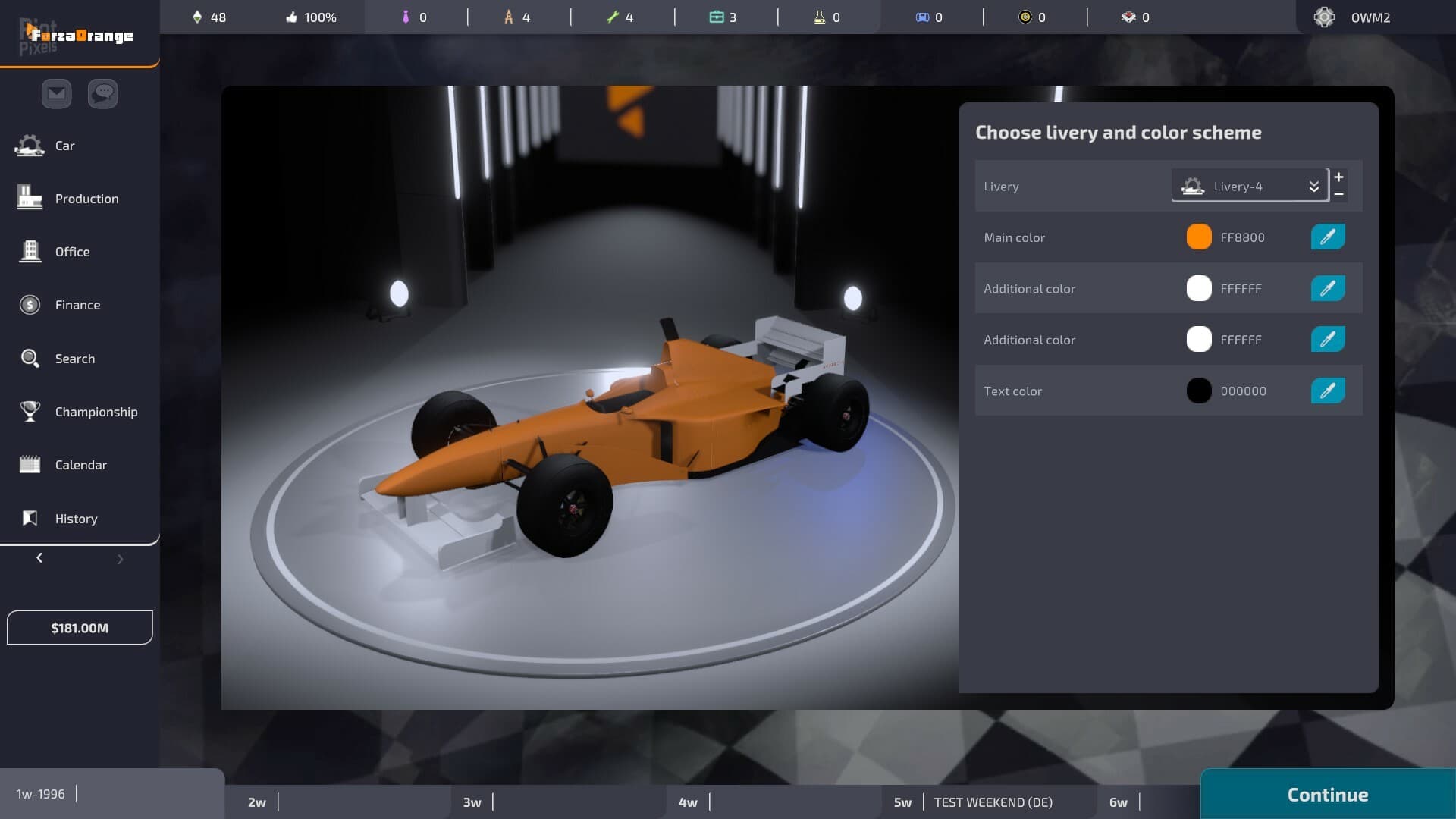 Open Wheel Manager 2 screenshot 1