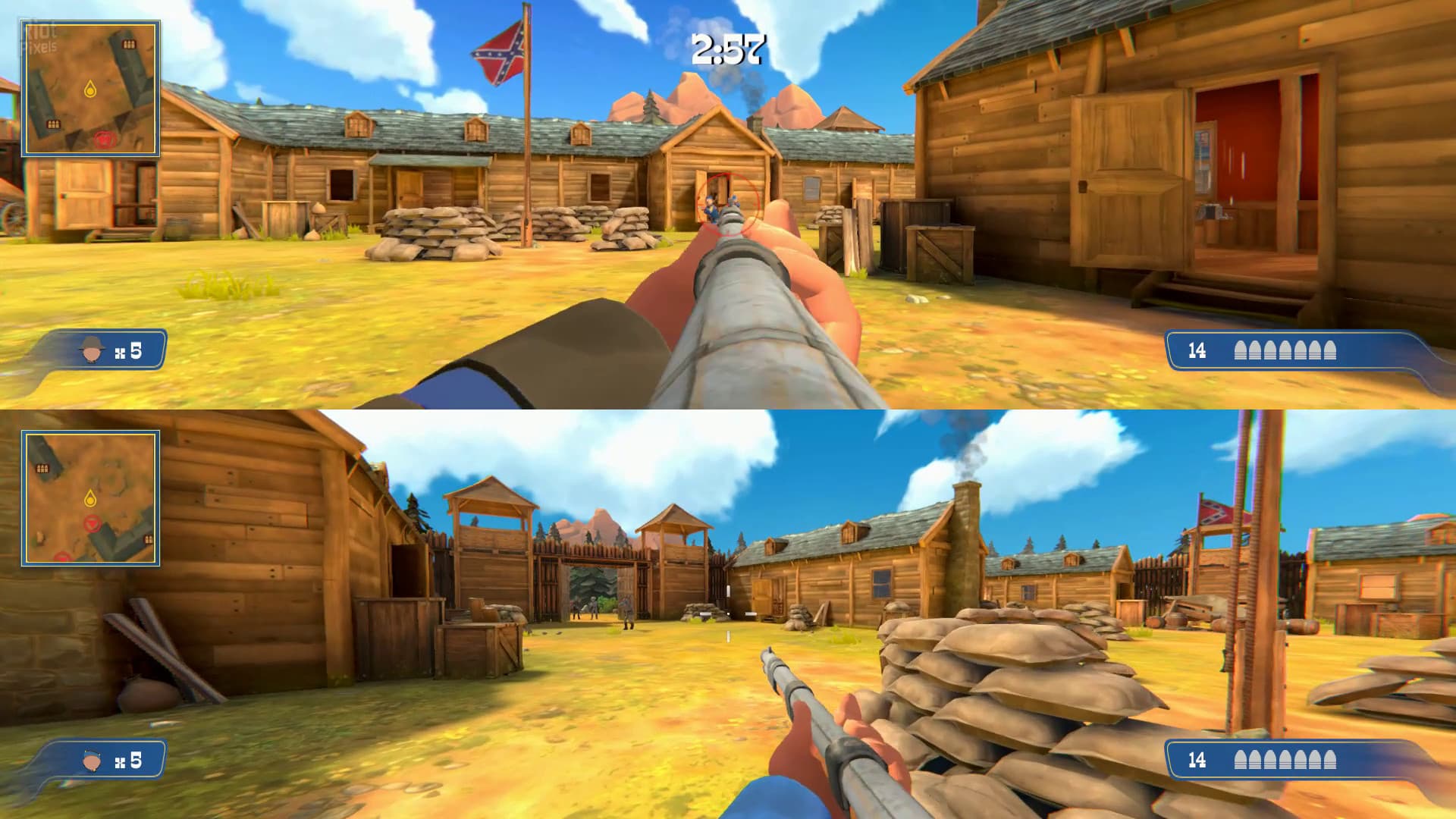 The Bluecoats: North & South + The Bluecoats: North vs South screenshot 3