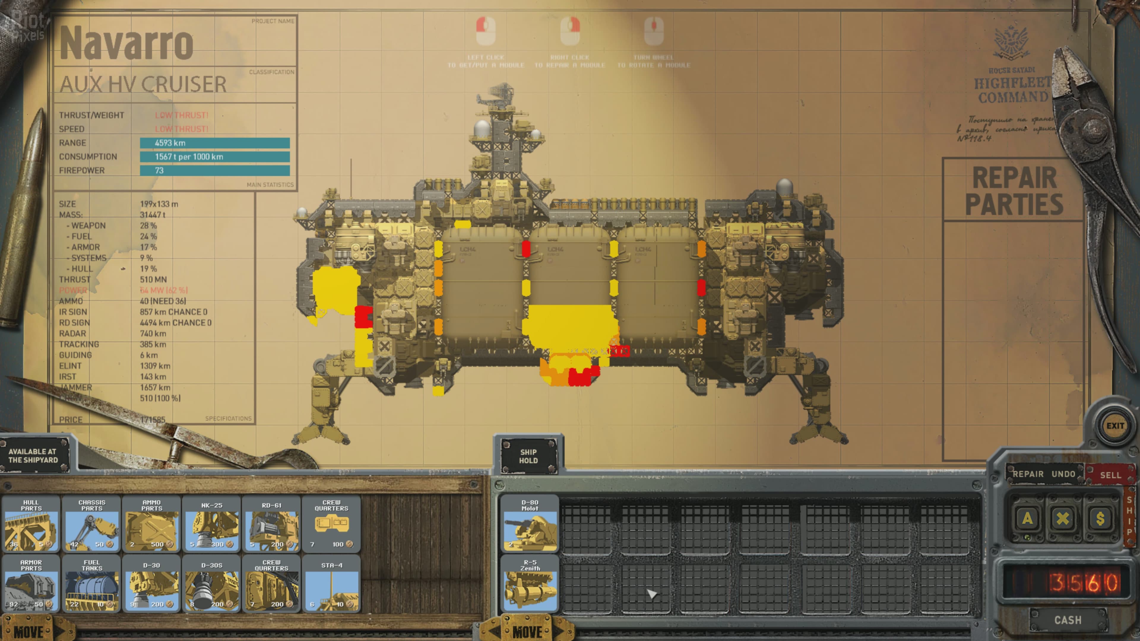 HighFleet – v1.15 screenshot 3