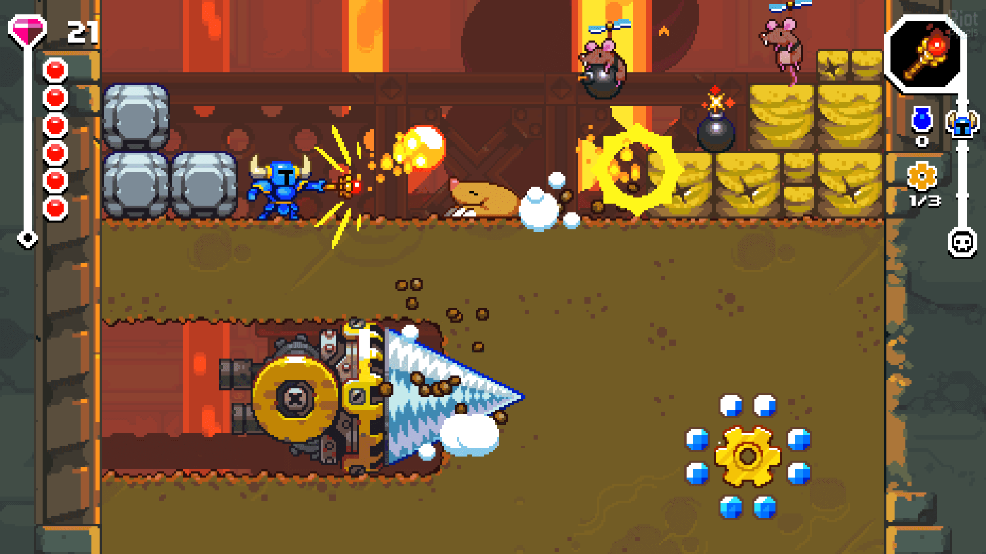 Shovel Knight Dig screenshot 5