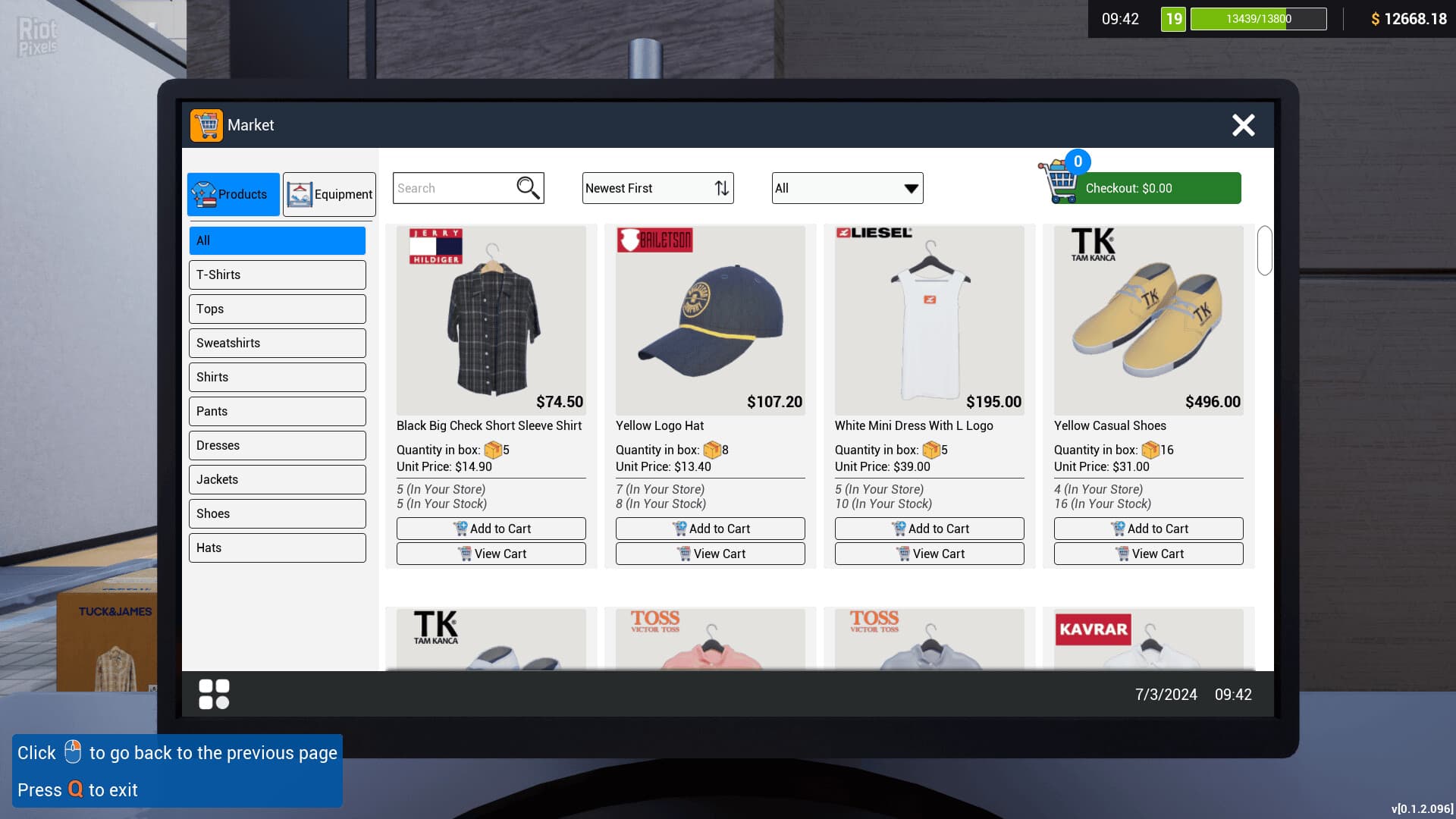 Retail Company Simulator – v1.0.55 screenshot 2