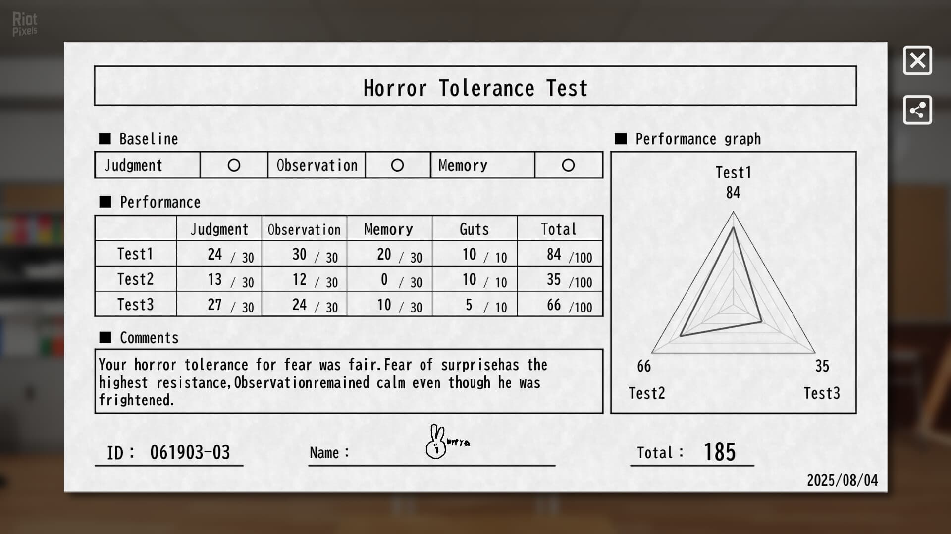 HorrorToleranceTest – v1.0.1 screenshot 6