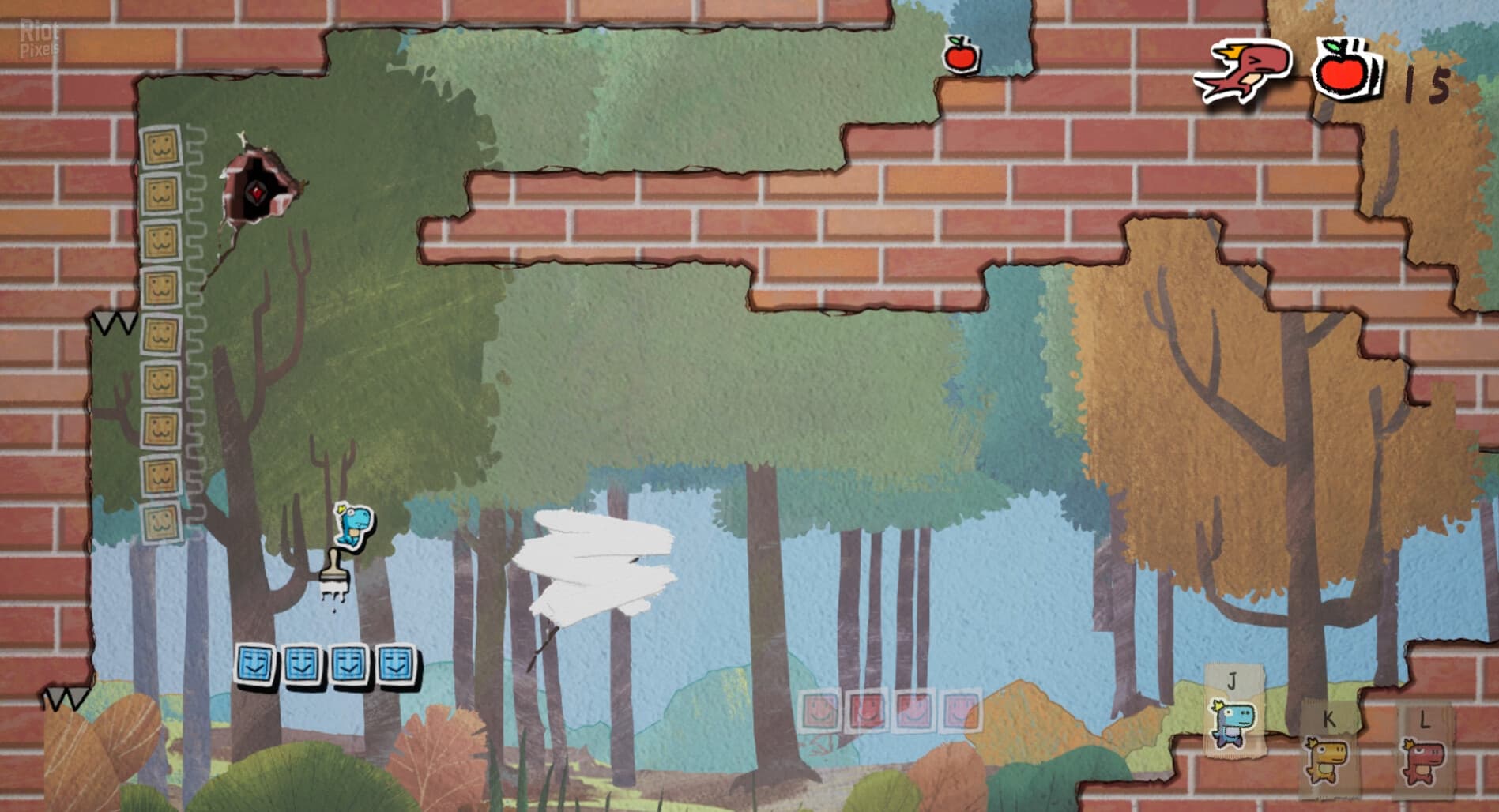 Doodle Adventure of Chameleon screenshot 3