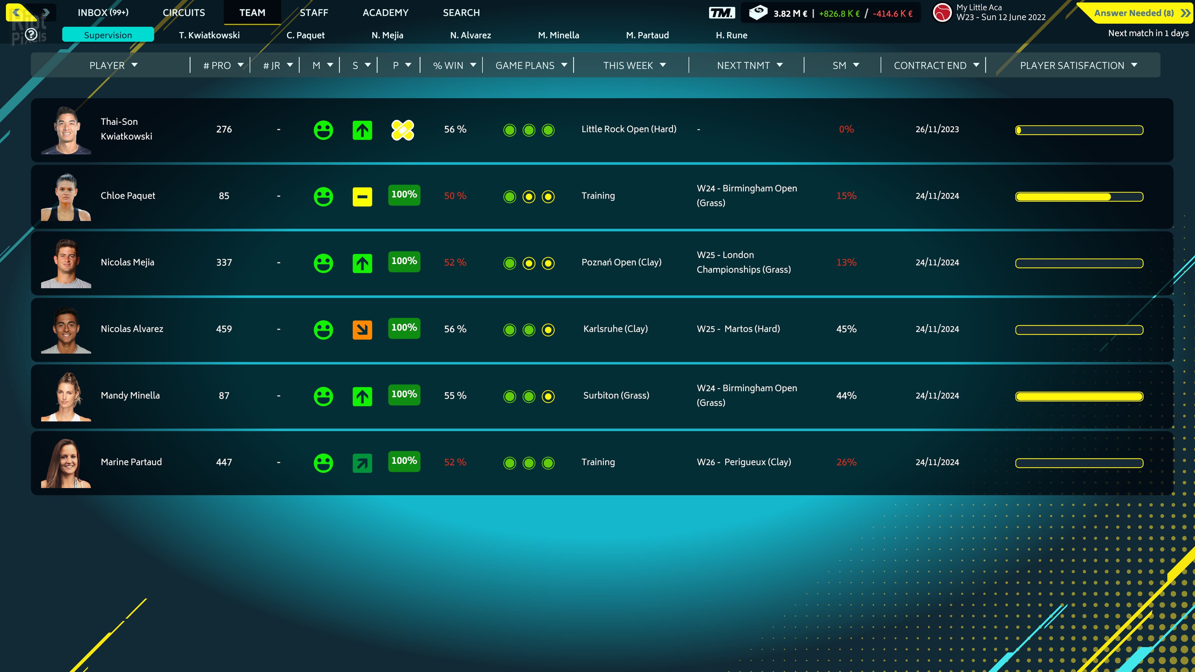 Tennis Manager 2022 – v2.0.689 screenshot 4