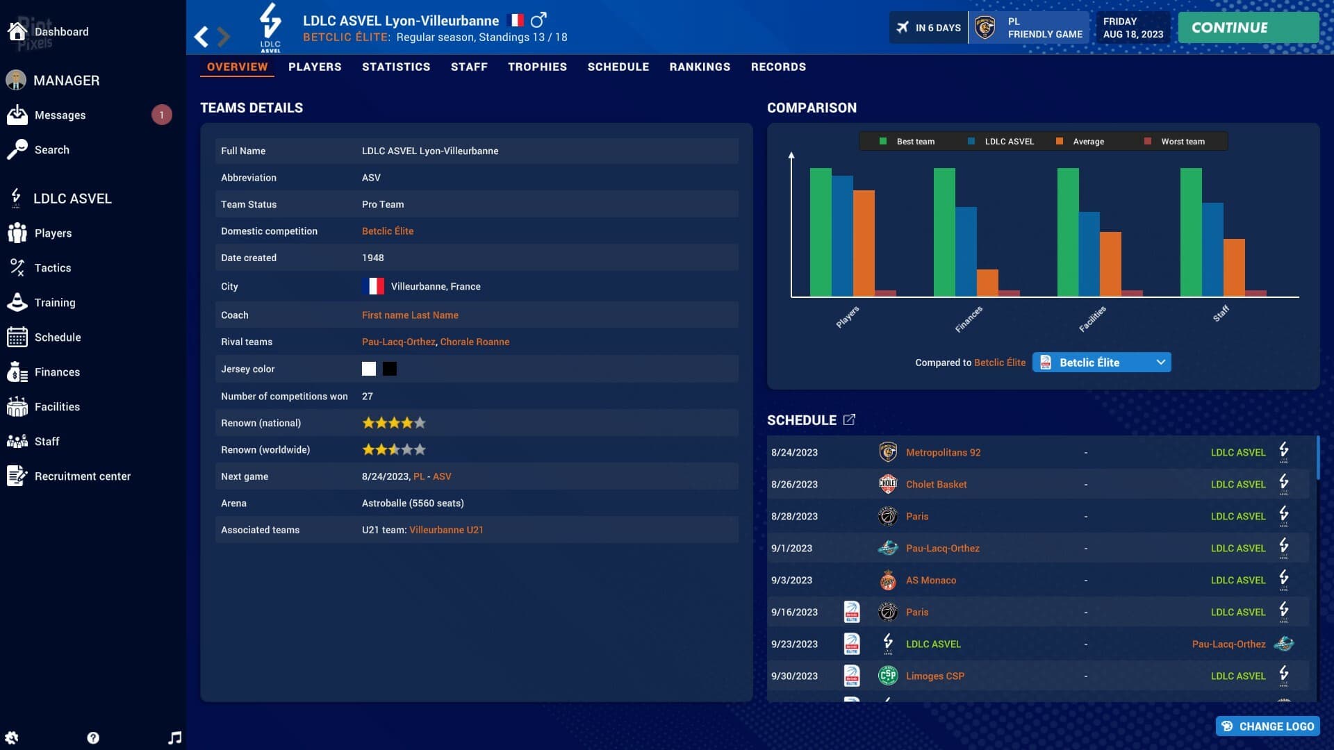 Pro Basketball Manager 2024 – v1.22.20112034 screenshot 4