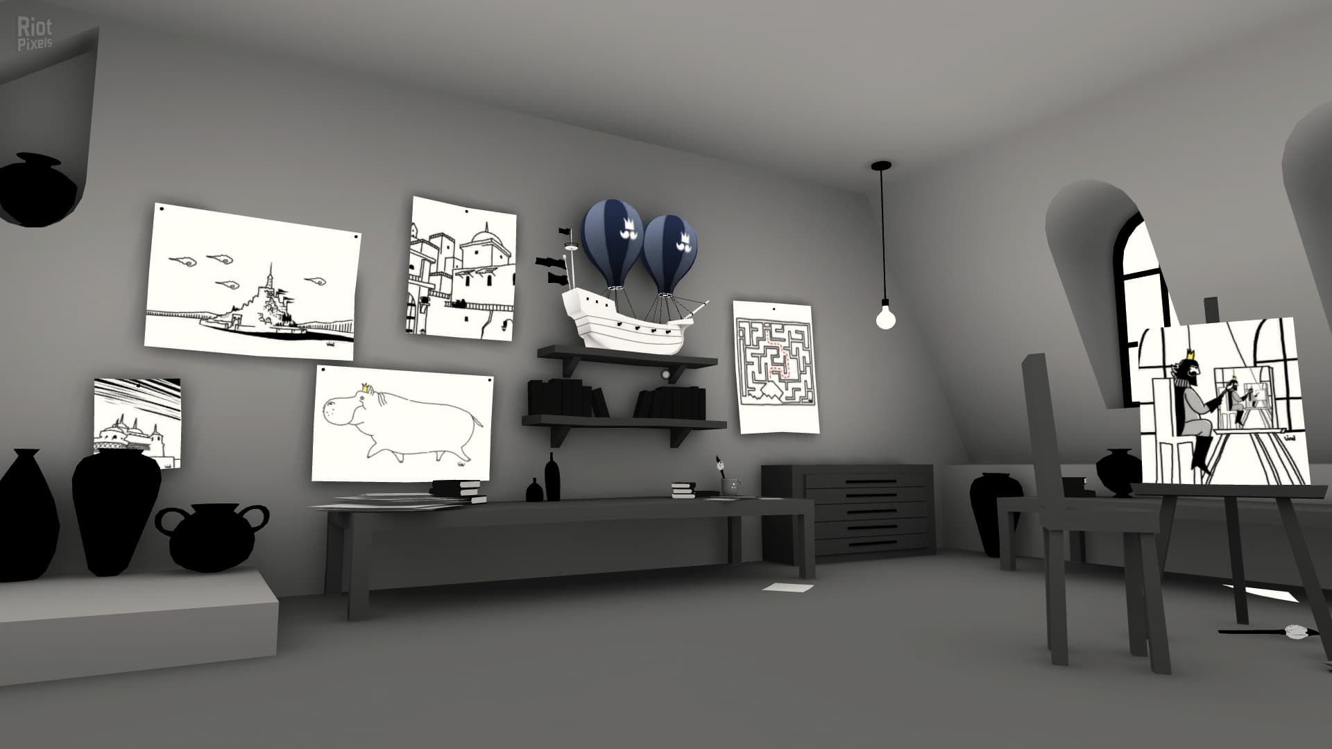 The Unfinished Swan screenshot 4