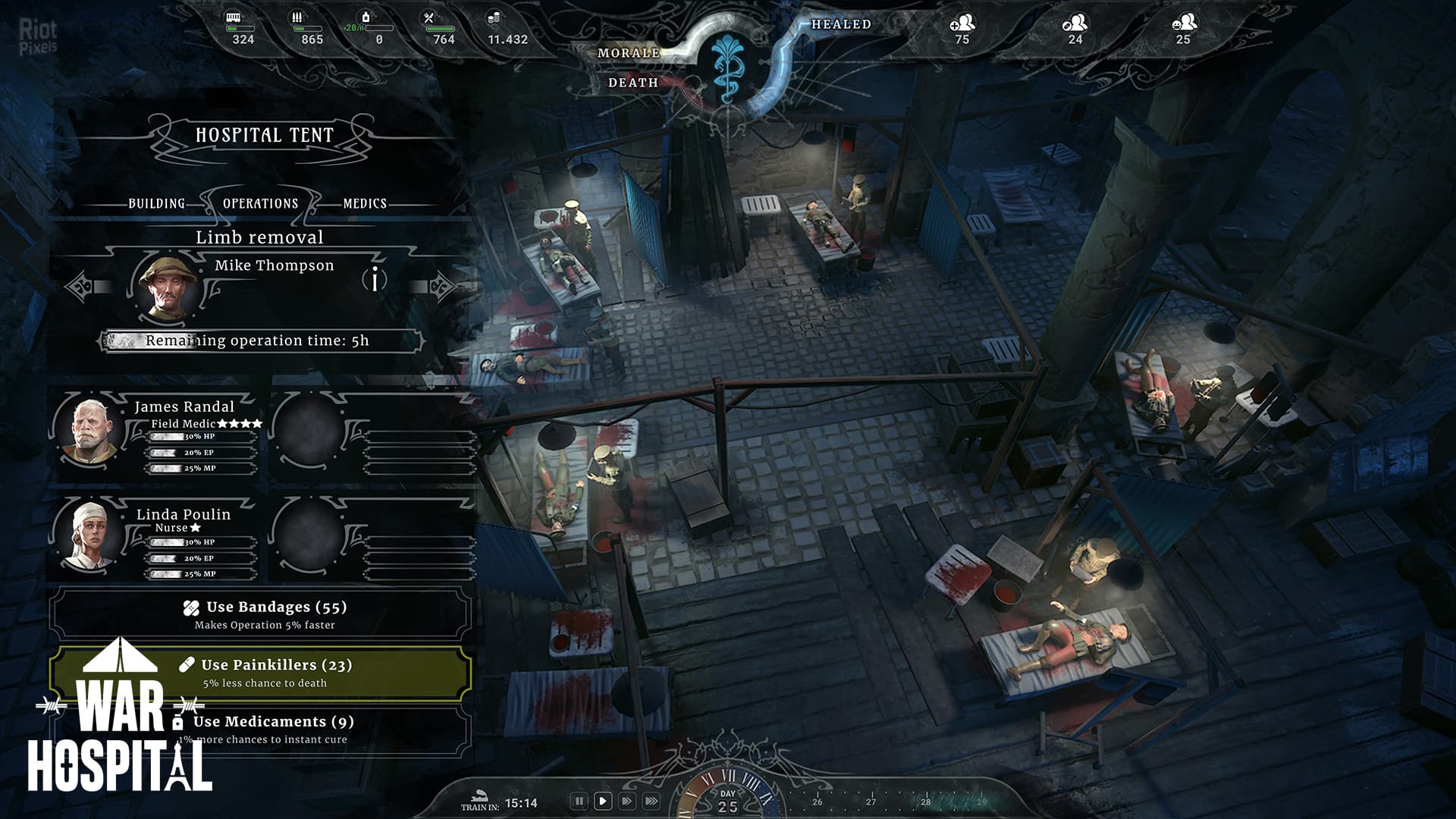 War Hospital + X-ray DLC screenshot 1