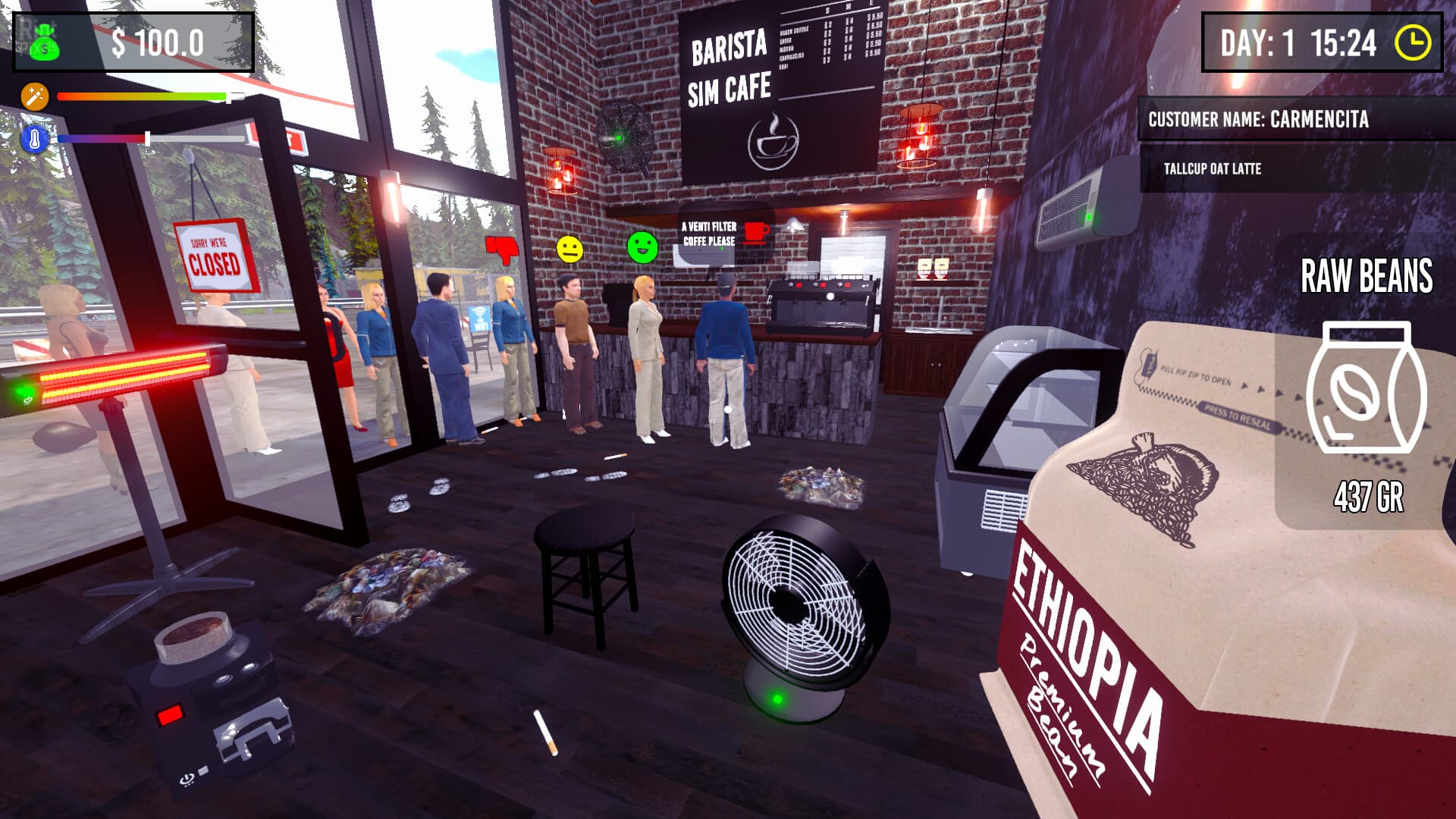 Barista Simulator – v1.0 Release screenshot 4