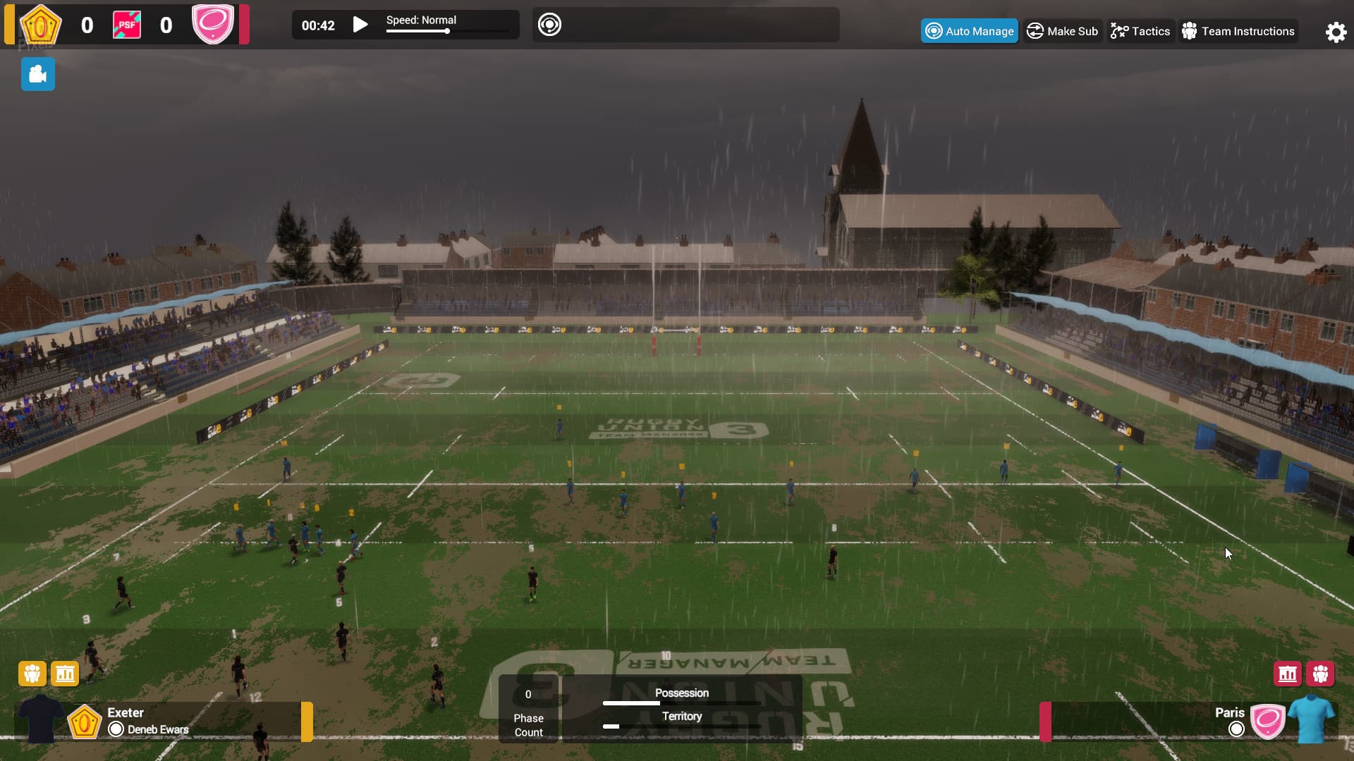 Rugby Union Team Manager 3 – 2021/22 Season Update + DLC screenshot 3