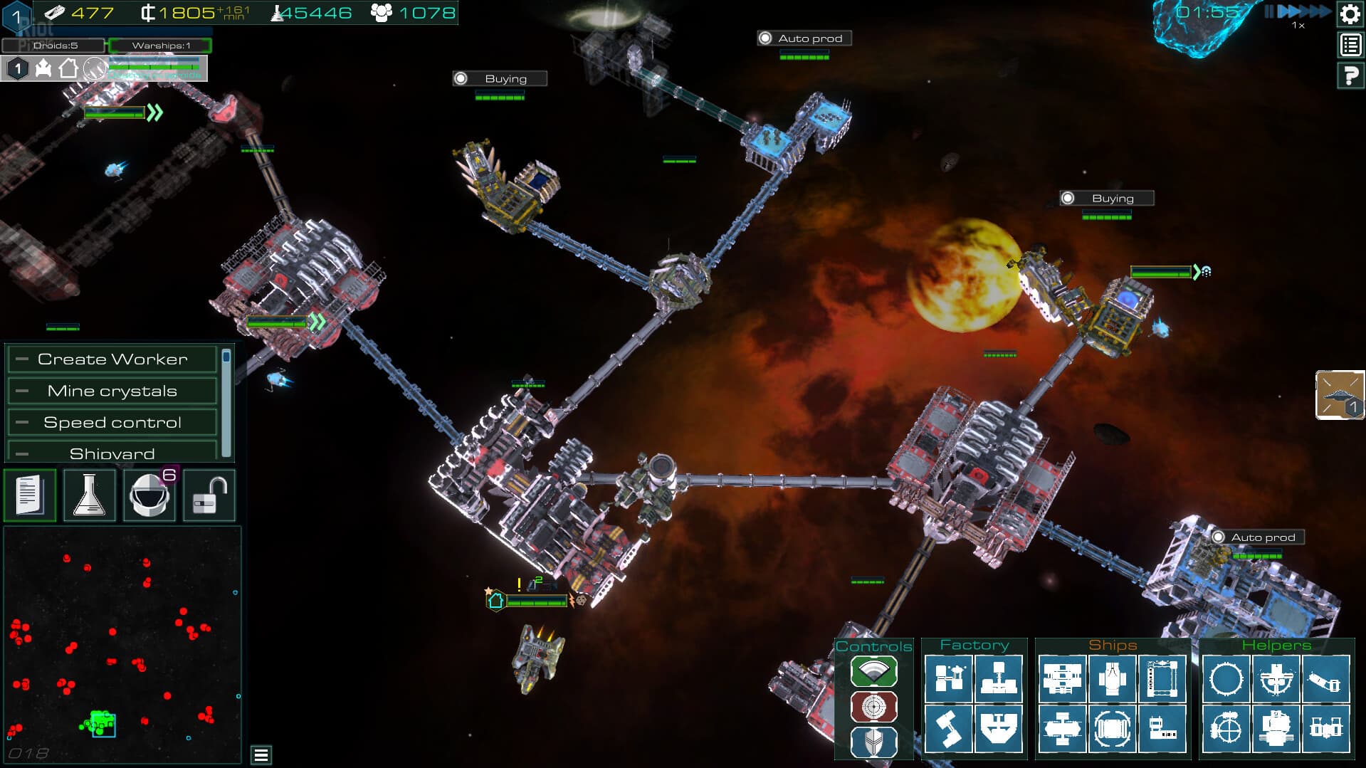 Stellar Outpost Commander screenshot 1