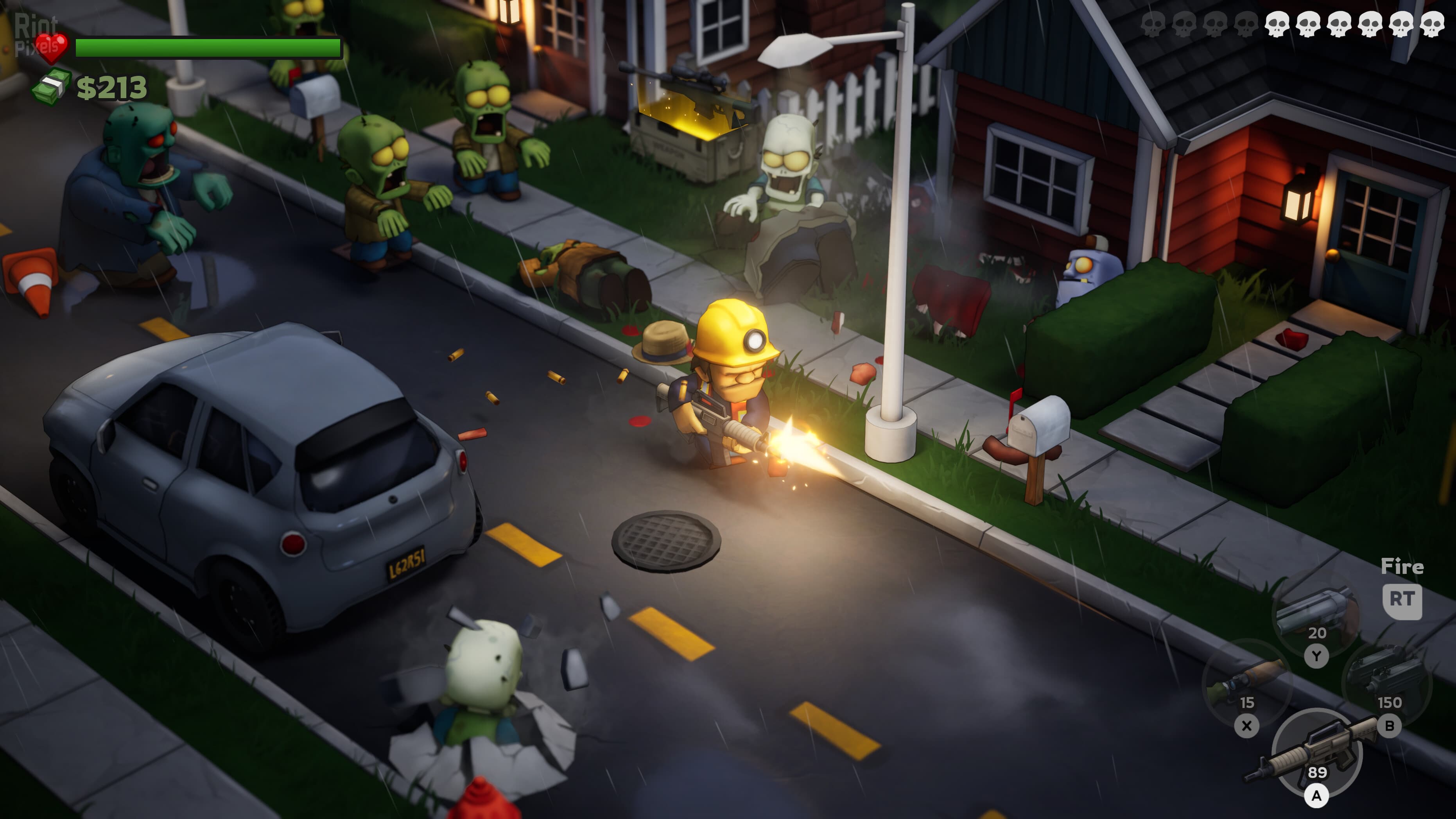 Zombieville USA 3D screenshot 2