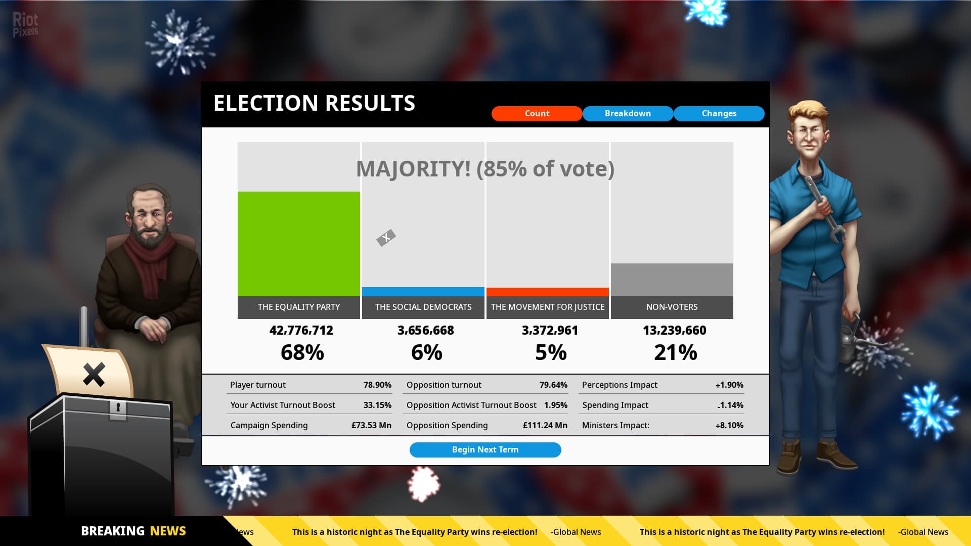 Democracy 4 – v1.47 screenshot 1