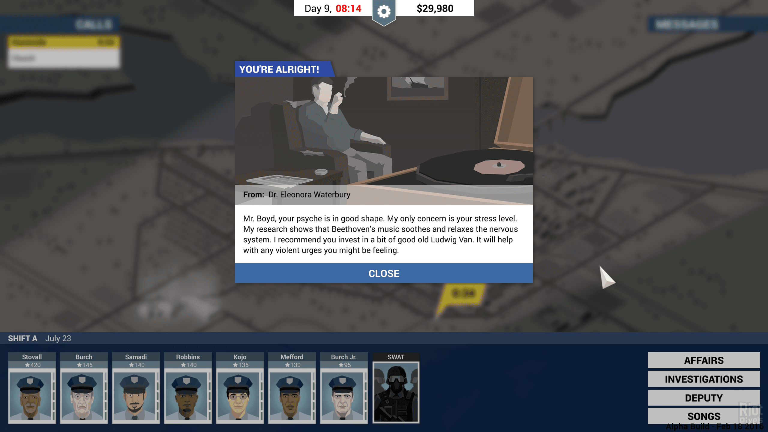 This is the Police v1.0.24 screenshot 1