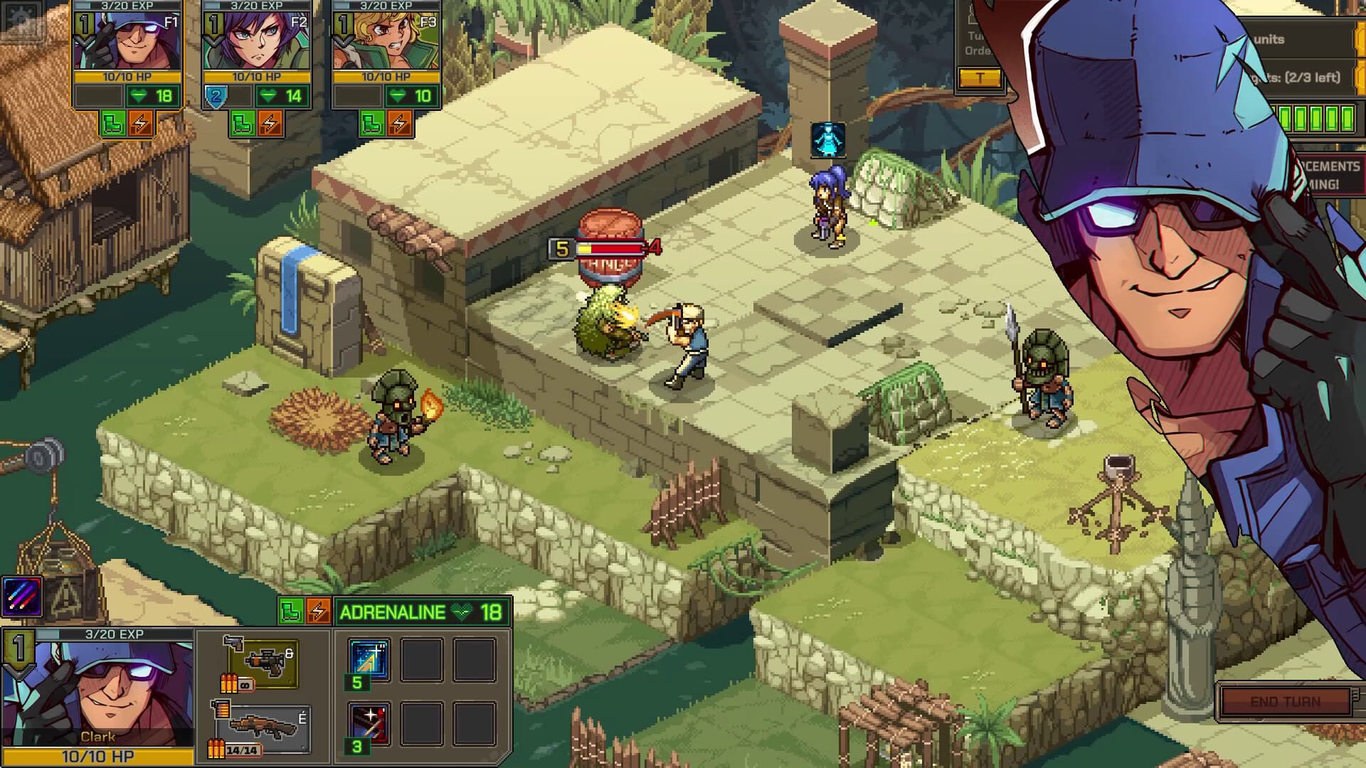 Metal Slug Tactics screenshot 2