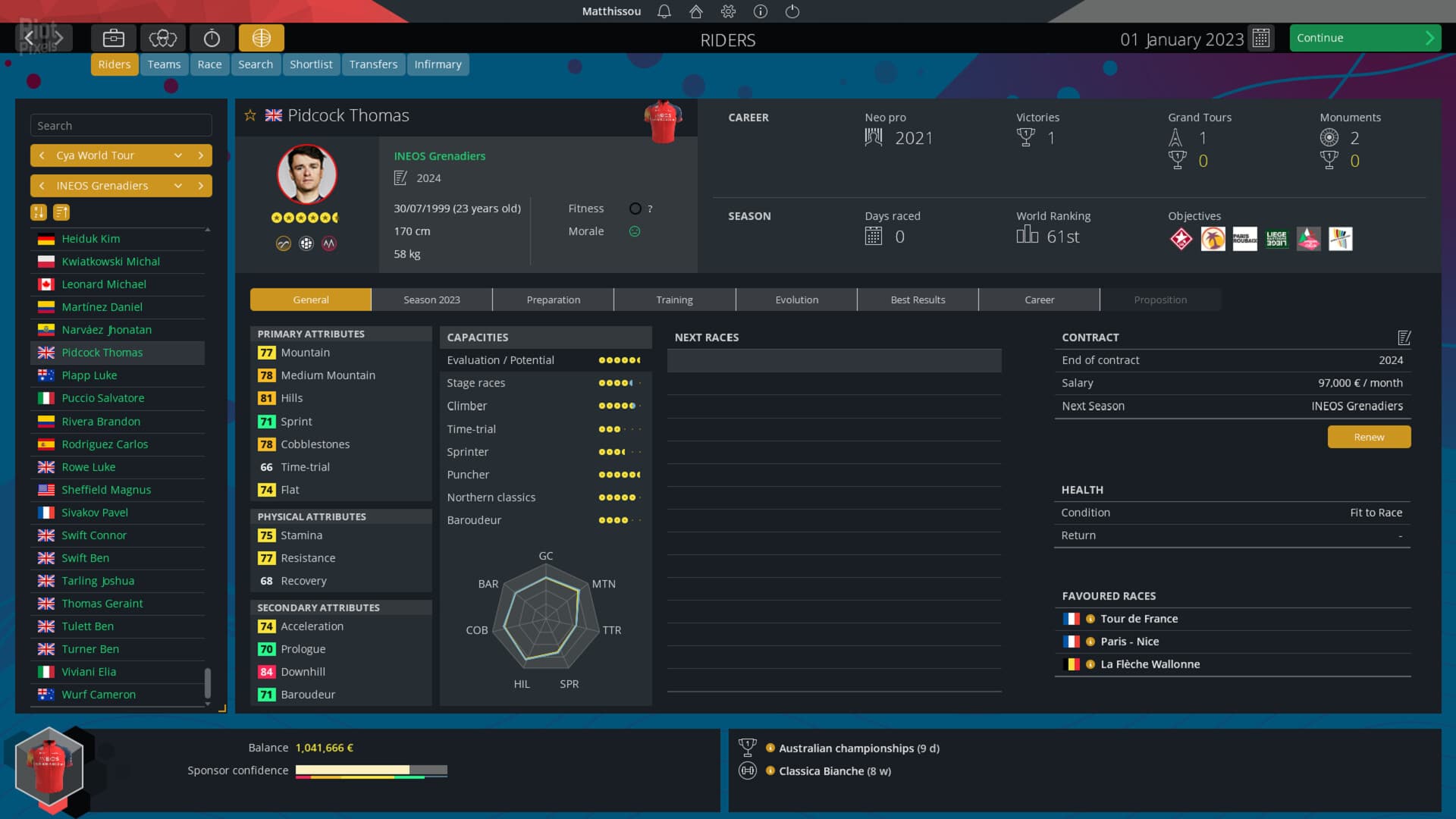 Pro Cycling Manager 2023 – v1.1.4.386 screenshot 4