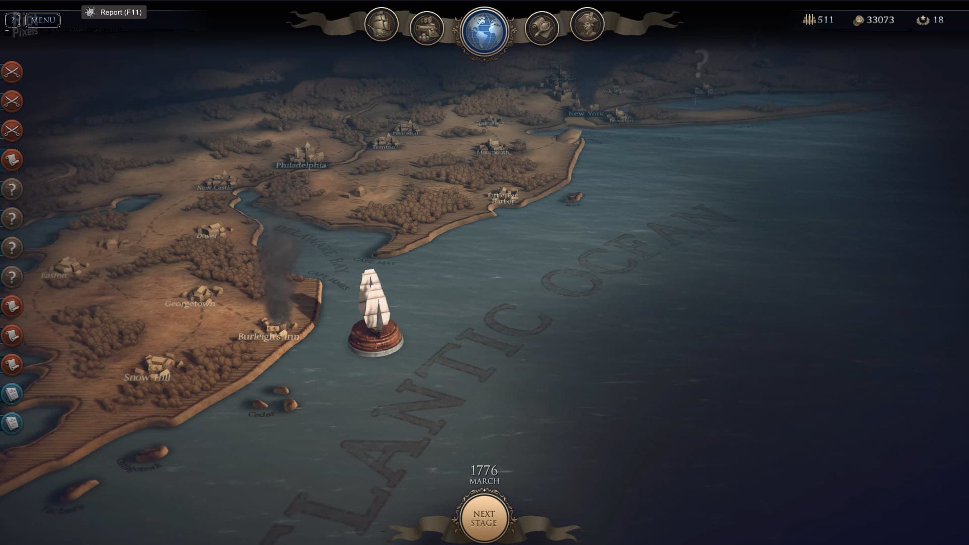Ultimate Admiral: Age of Sail – v1.0.0 rev.37327 + Barbary War DLC screenshot 3