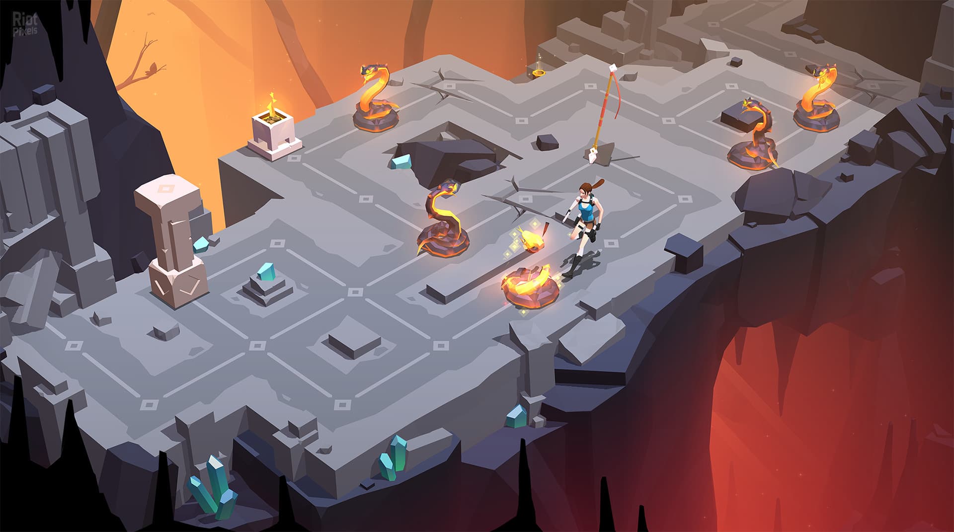 Lara Croft GO + The Mirror of Spirits screenshot 1