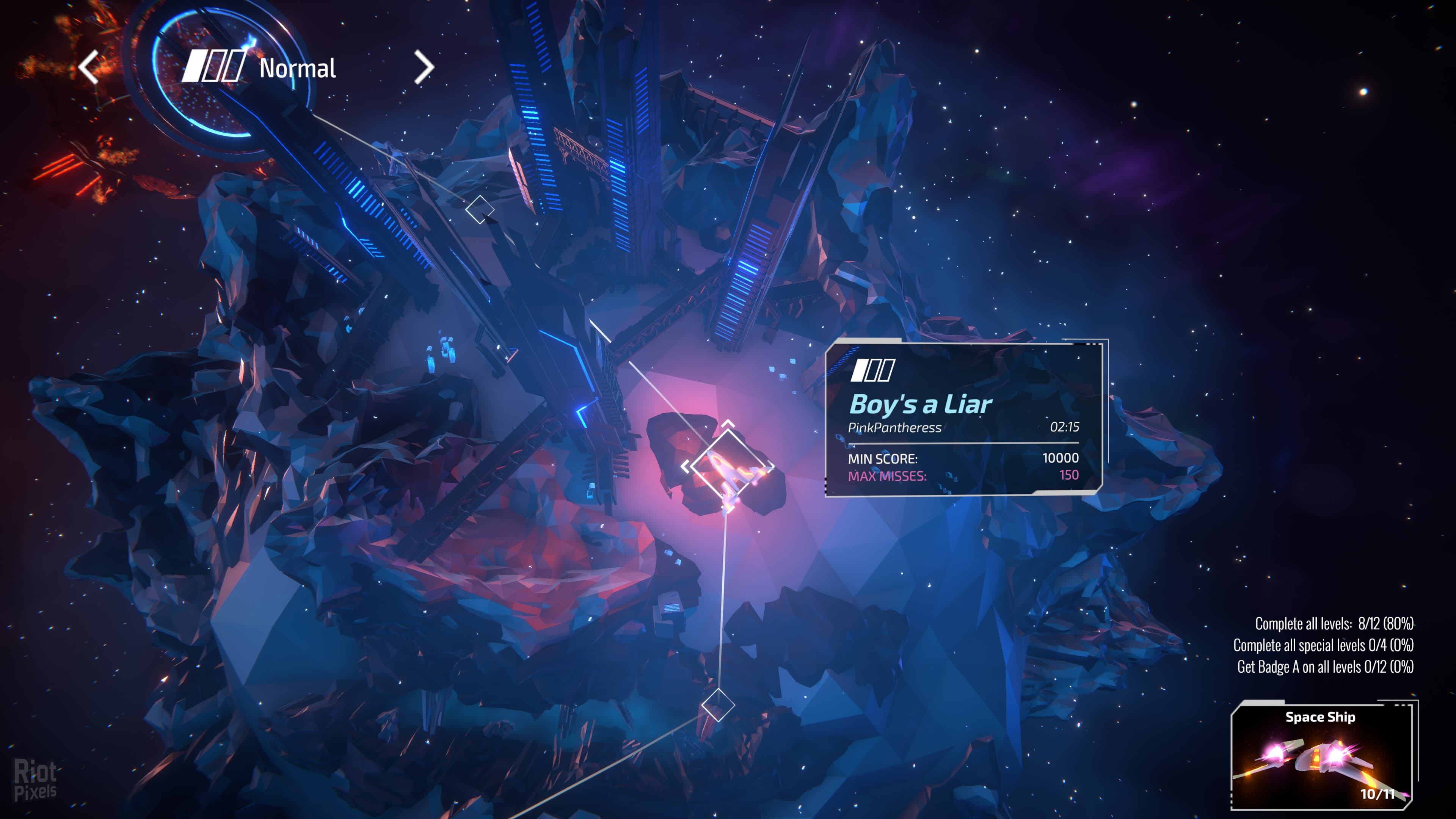 Invector: Rhythm Galaxy screenshot 6