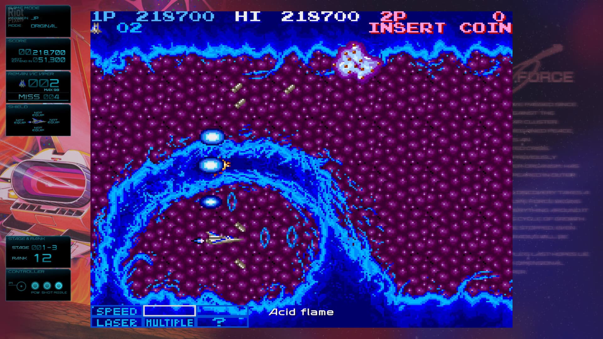 GRADIUS ORIGINS – v1.001.000 screenshot 4
