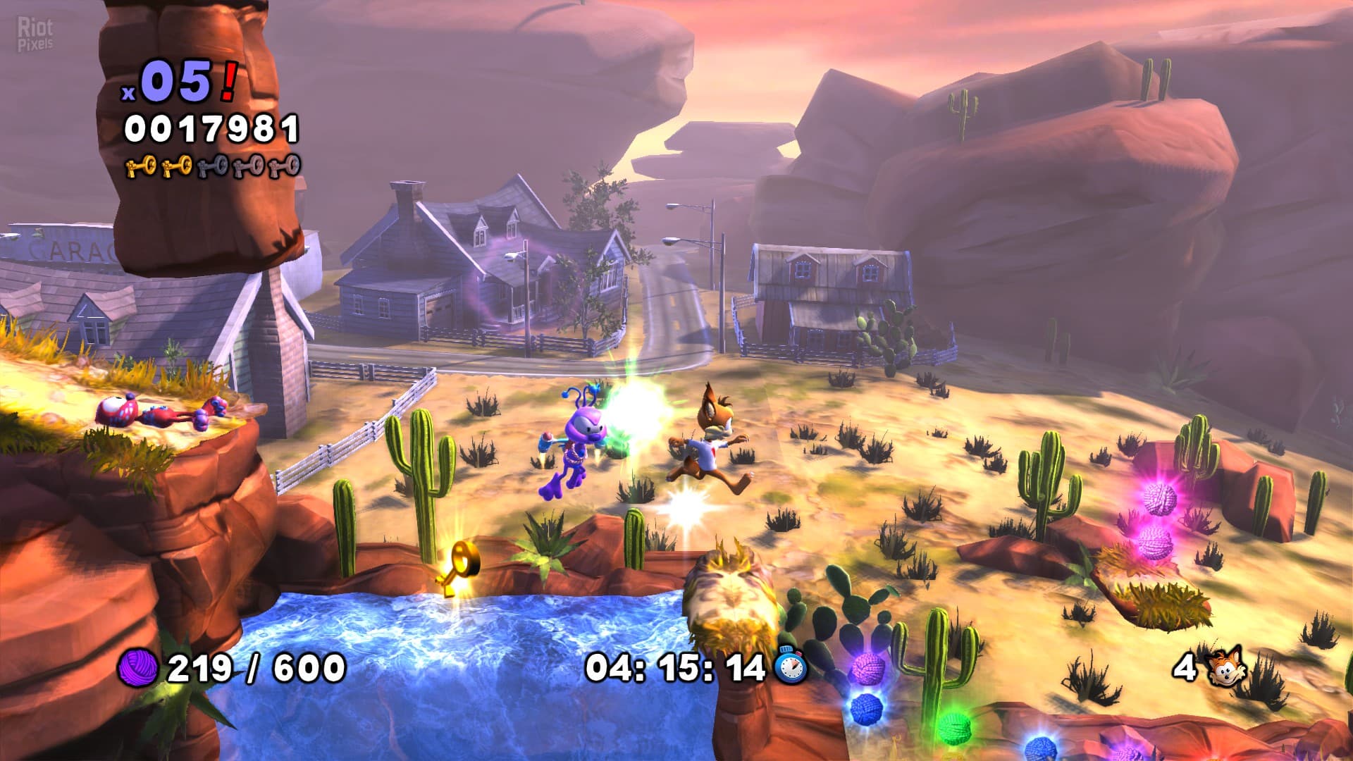 Bubsy: The Woolies Strike Back screenshot 1