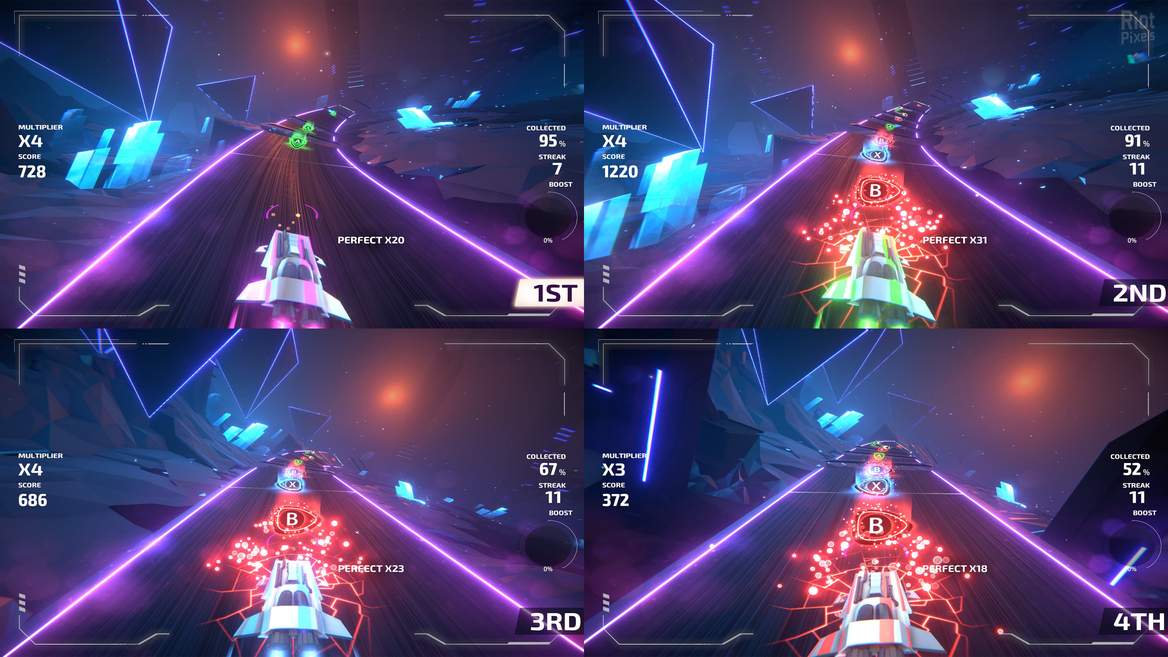 Invector: Rhythm Galaxy screenshot 1