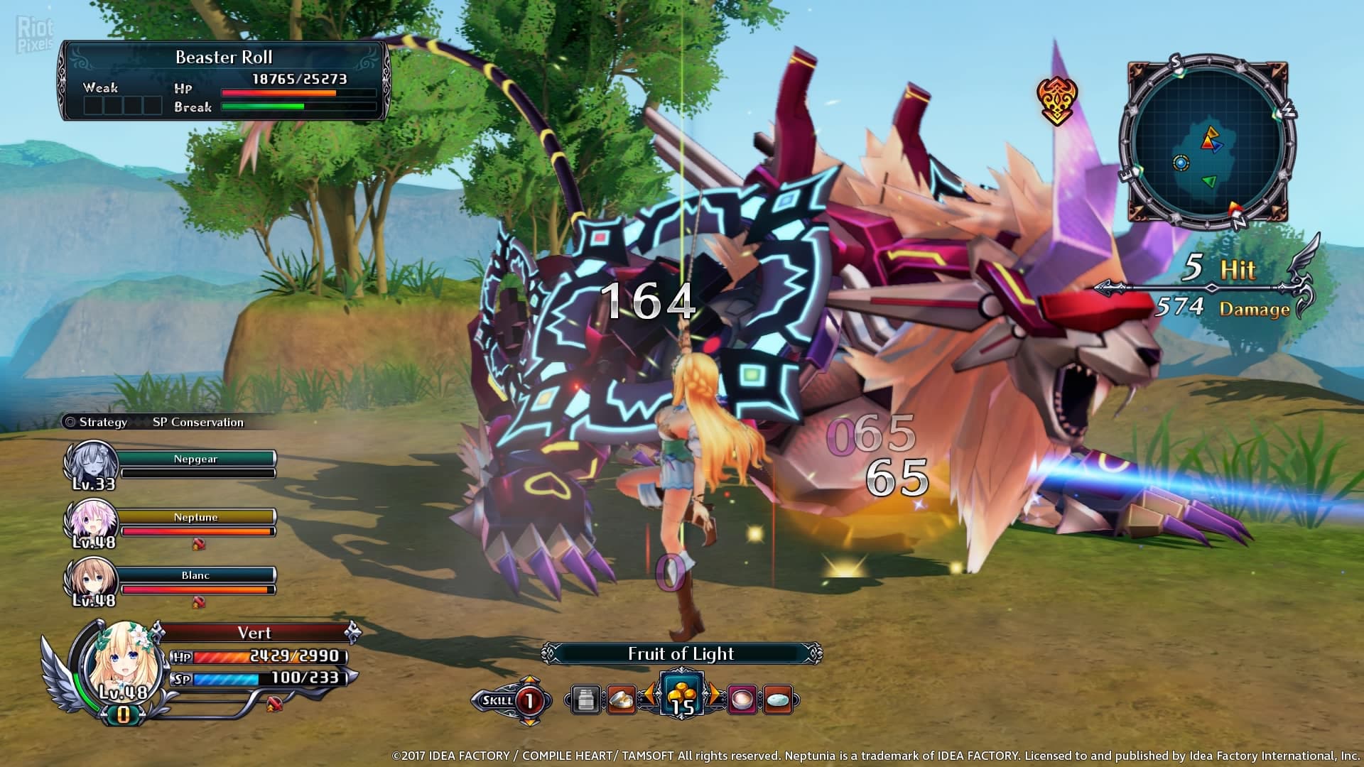 Cyberdimension Neptunia: 4 Goddesses Online screenshot 3