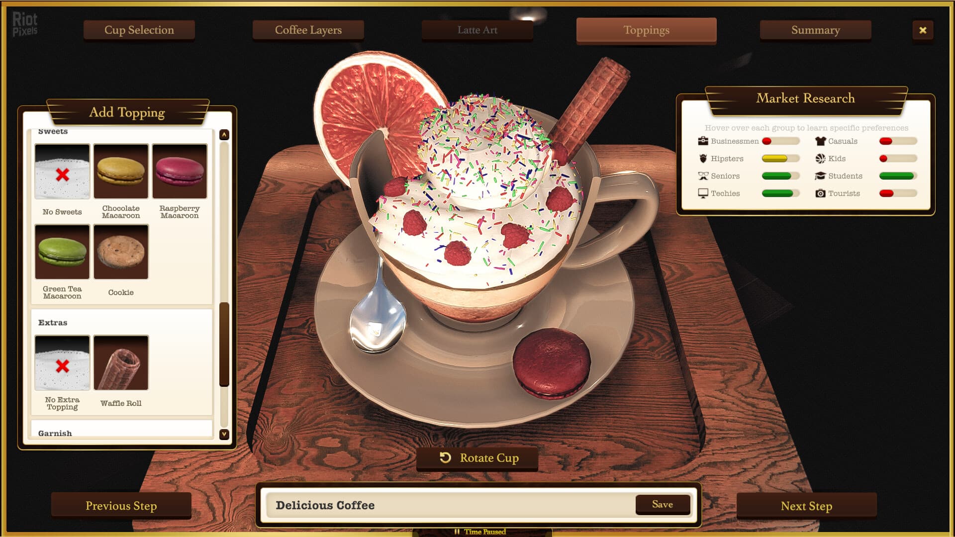 Espresso Tycoon – Update 14 (Doppio/Rome) screenshot 1