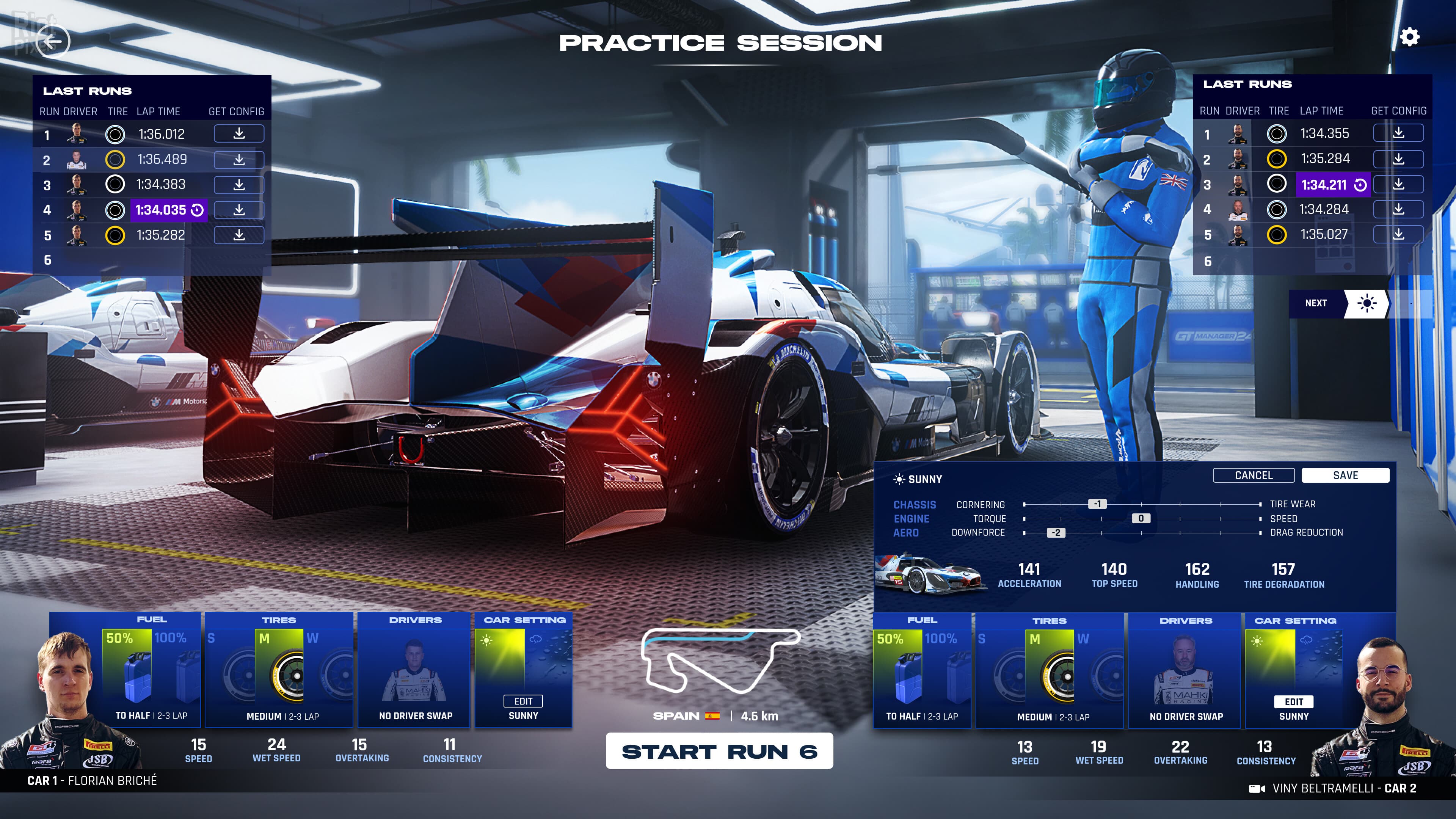 GT Manager screenshot 2