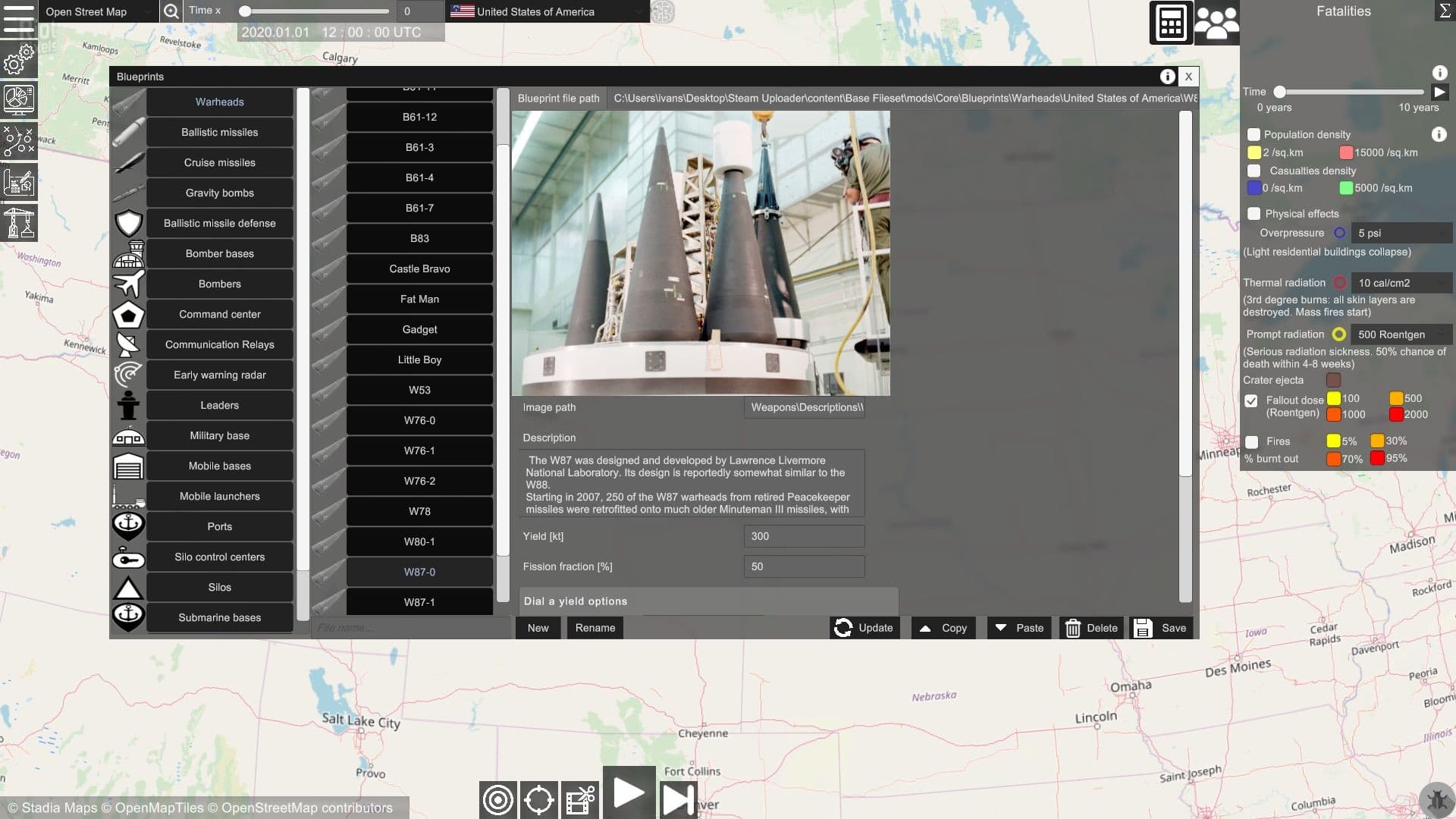 Nuclear War Simulator screenshot 2
