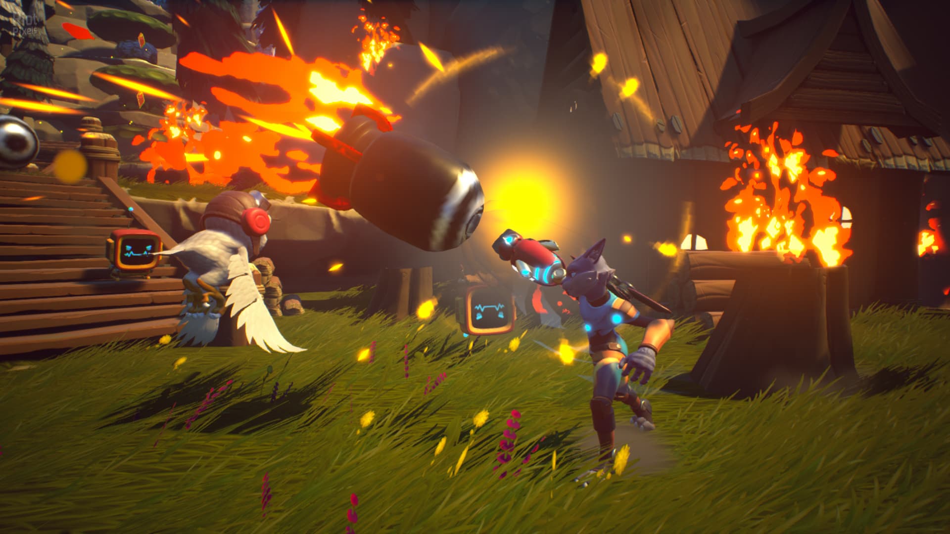 Skylar & Plux: Adventure On Clover Island screenshot 6