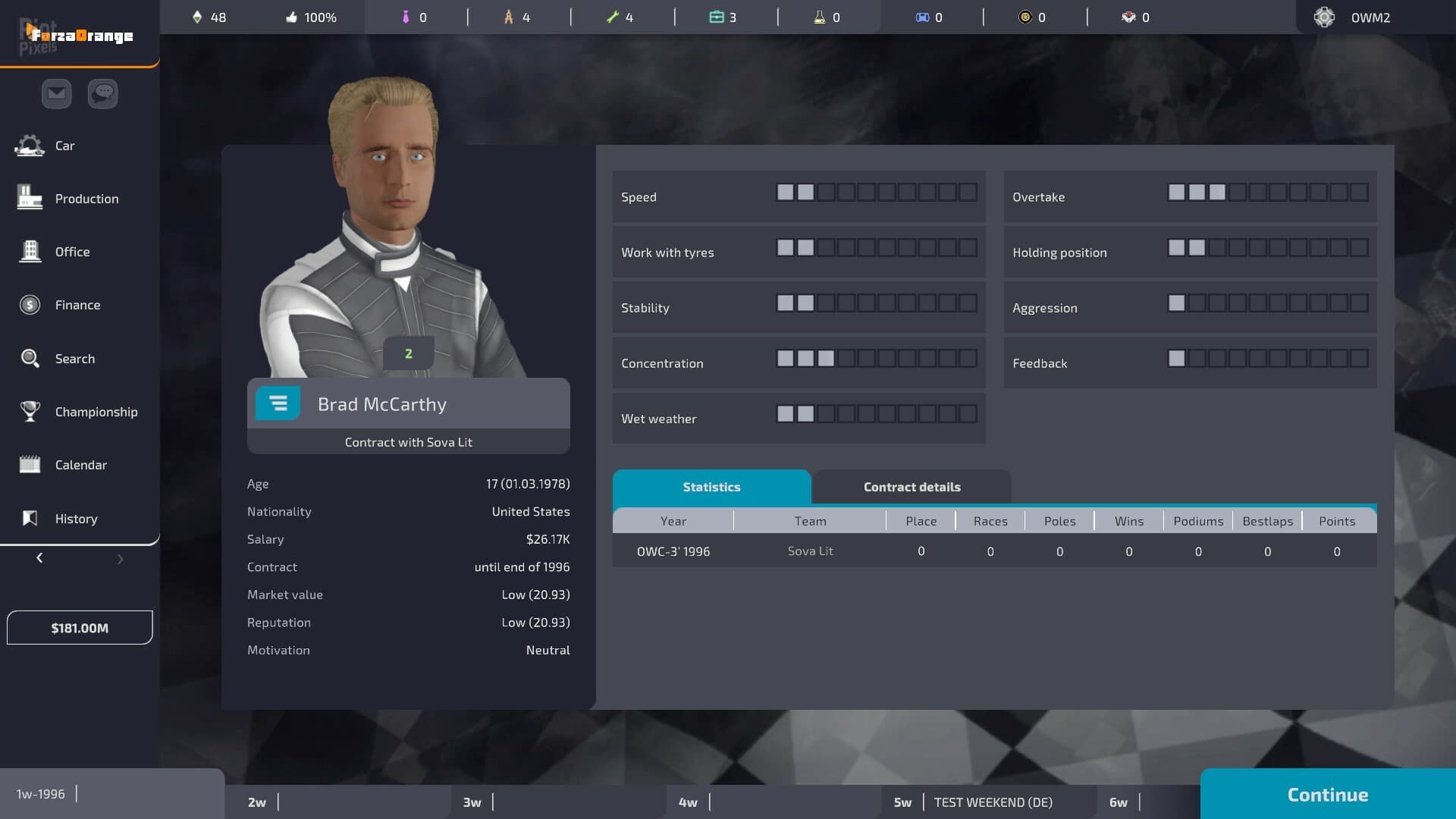 Open Wheel Manager 2 screenshot 4