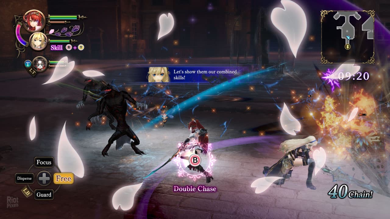 Nights of Azure 2: Bride of the New Moon screenshot 1