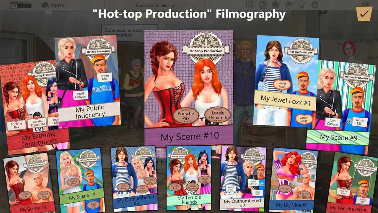 Porno Studio Tycoon – v1.2017.05.05 screenshot 2