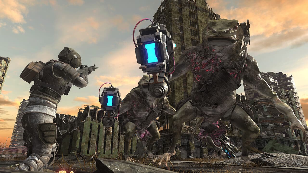 EARTH DEFENSE FORCE 6 + 22 DLCs + CrackFix screenshot 1