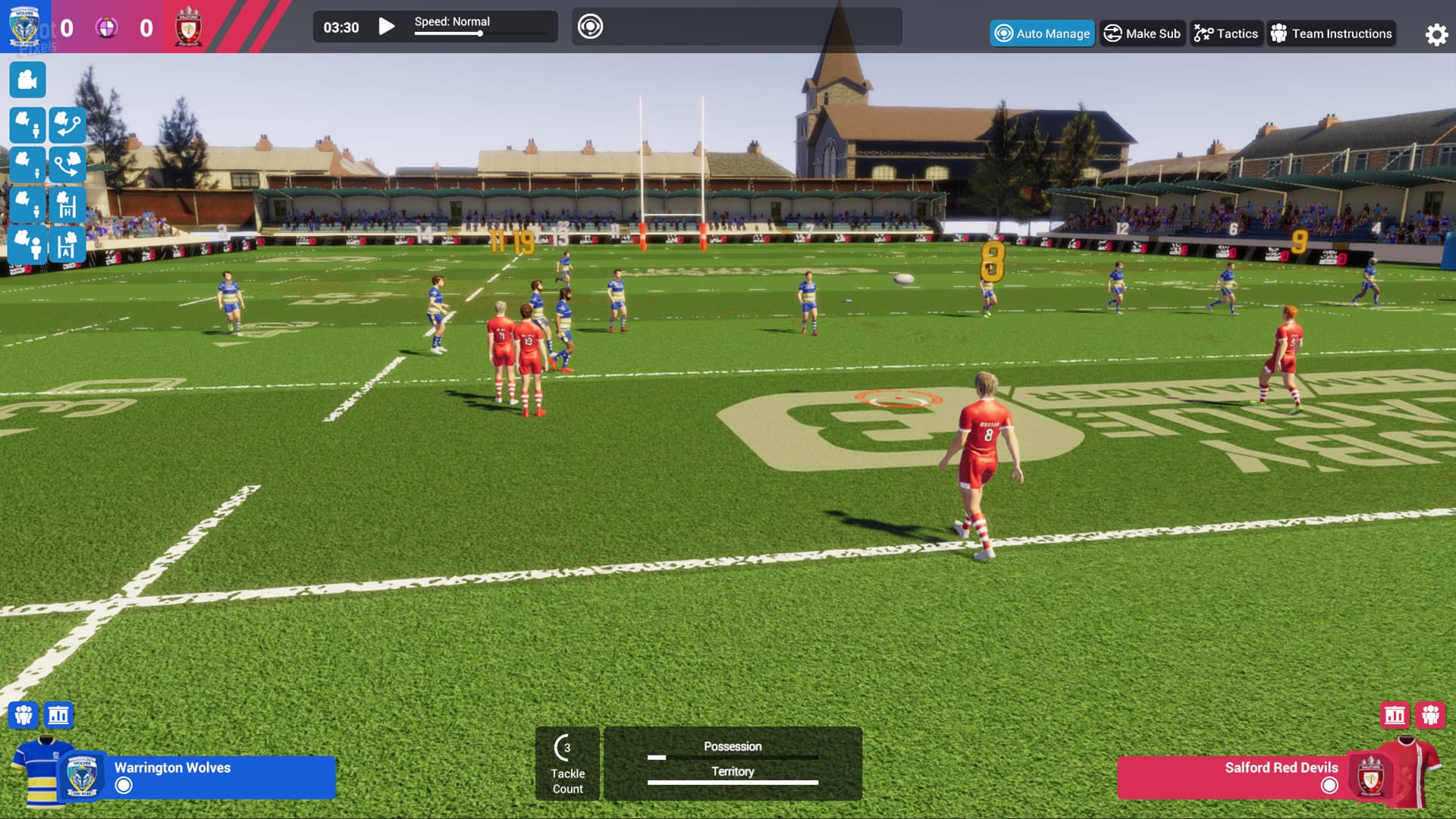 Rugby League/Union Team Manager 3 + 2 DLCs screenshot 2