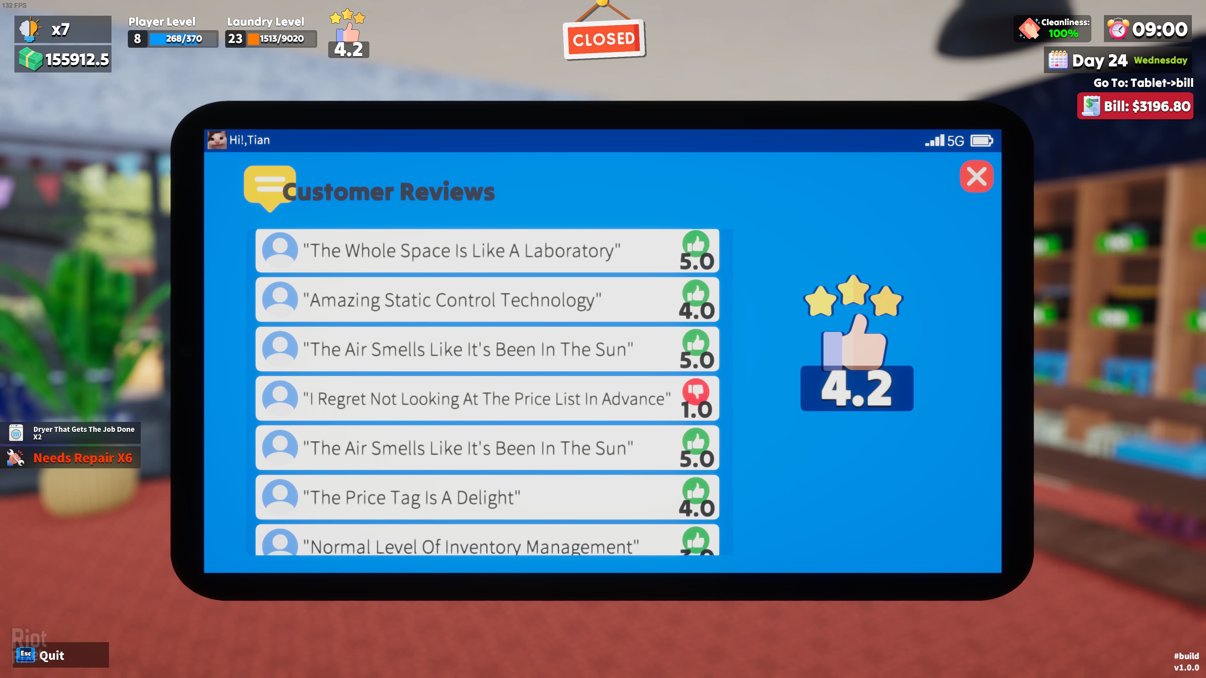Laundry & Supermarket Simulator / Laundry Simulator: PowerWash It! – v1.0.5 screenshot 4