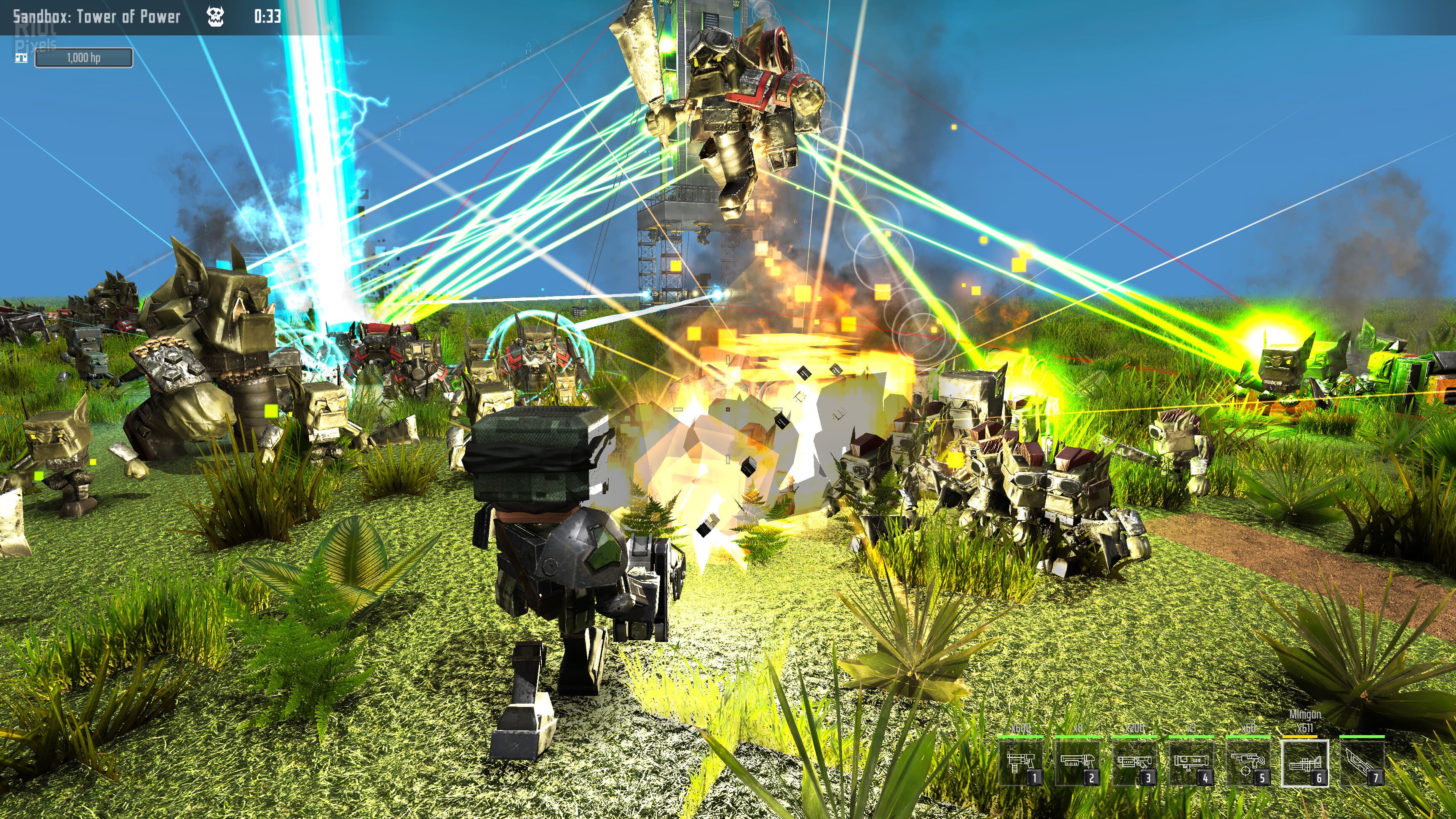 Block Fortress 2 screenshot 1