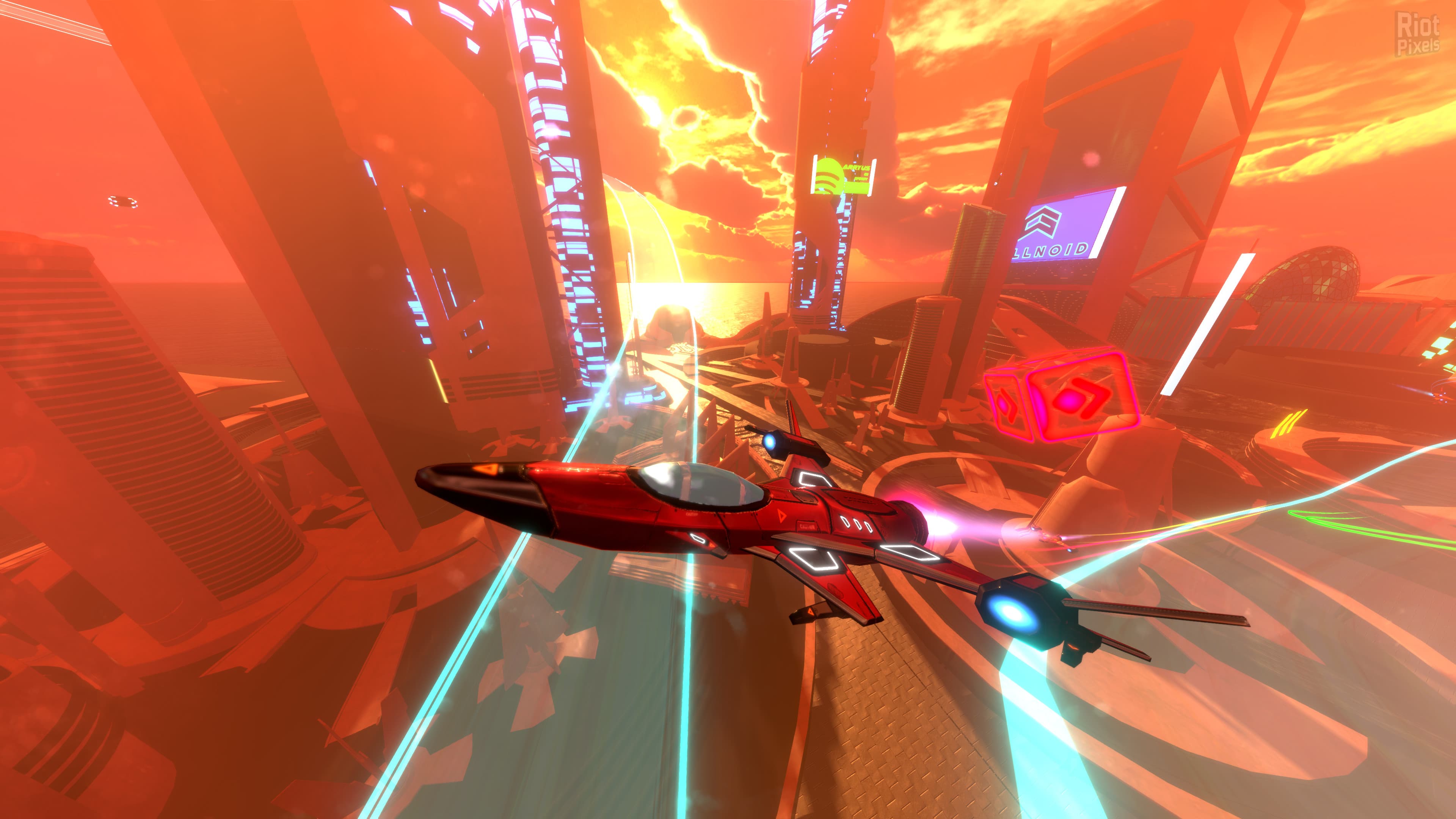 Neon Wings: Air Race – v1.0S screenshot 2